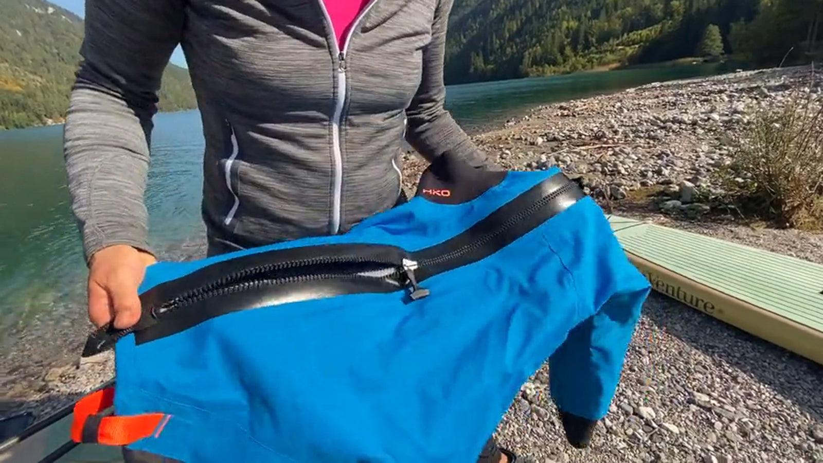 Photo de couverture de " En vidéo : le SUP Drysuit de HIKO " sur Lite Venture ( www.liteventure.de )