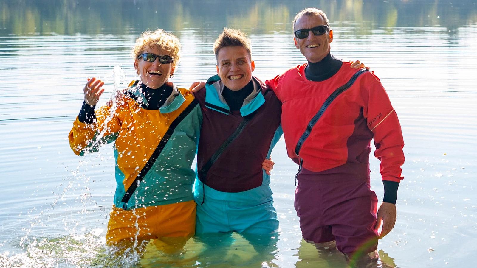 Photo de couverture de " Sur l'eau toute l'année avec la combinaison étanche : huit mois de prolongation de la saison " sur Lite Venture ( www.liteventure.de )