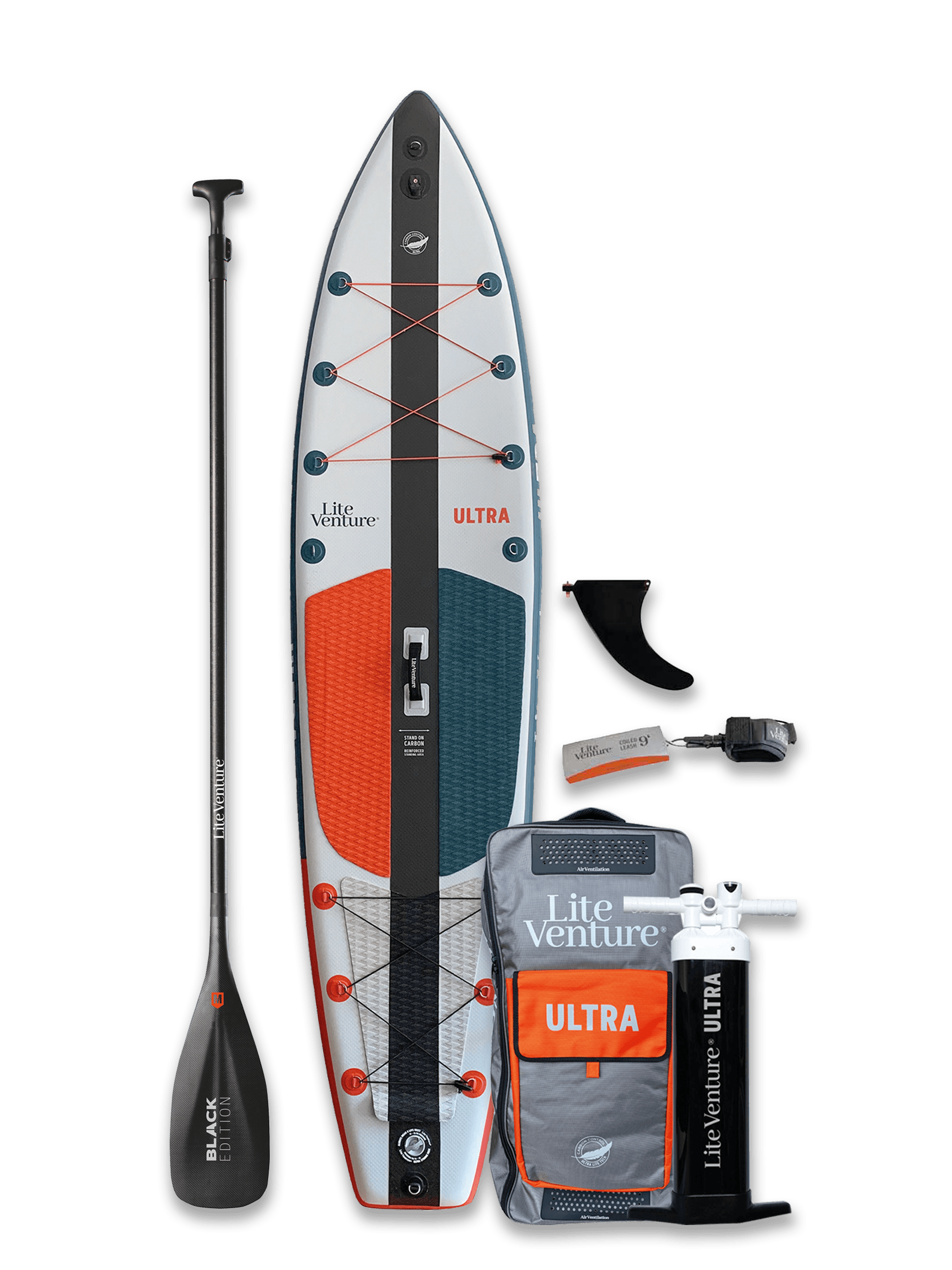 Produktbild von SUP " ULTRA Tour Bundle-11'6" x 31"-+ Carbonpaddel " der Marke Lite Venture für 1270.00 €. Erhältlich online bei Lite Venture ( www.liteventure.de )