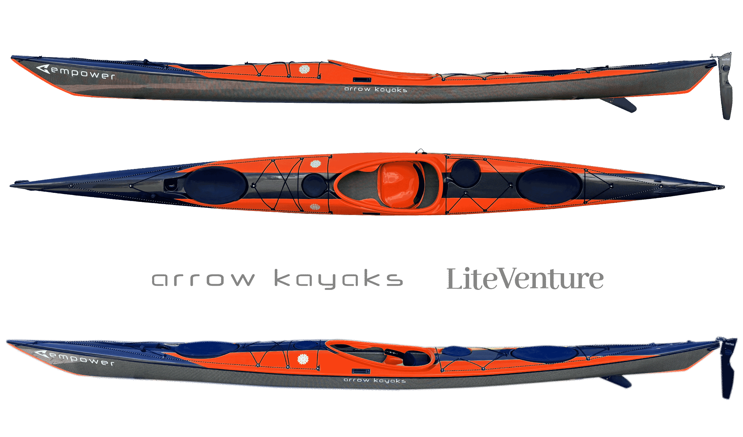 Arrow Empower-Carbon/Kevlar Layup-Special Edition Carbon Arrow / Red