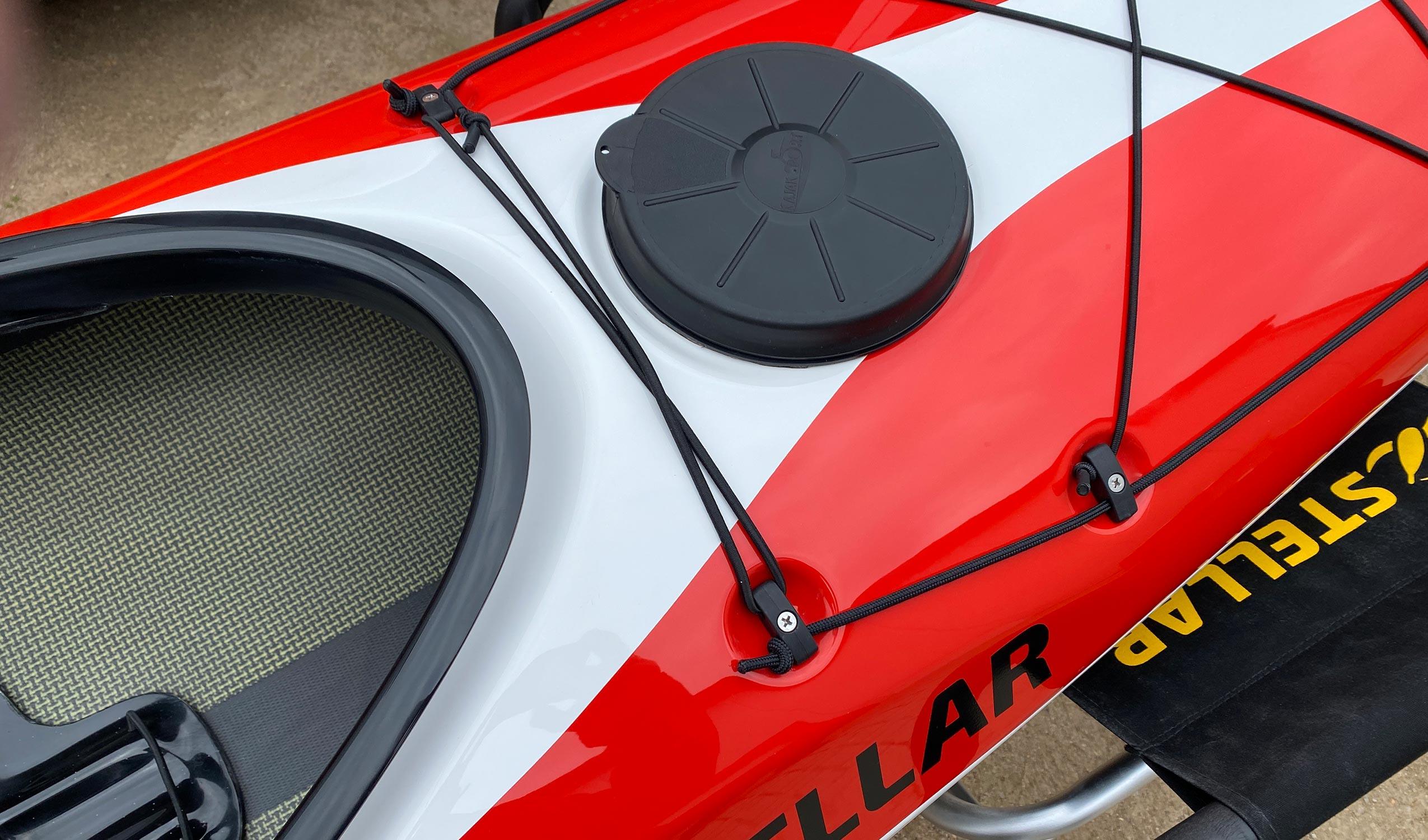 Produktbild von Kajak " S14 G2 Multisport-rot weiß " der Marke STELLAR Lightweight für 3360.00 €. Erhältlich online bei Lite Venture ( www.liteventure.de )