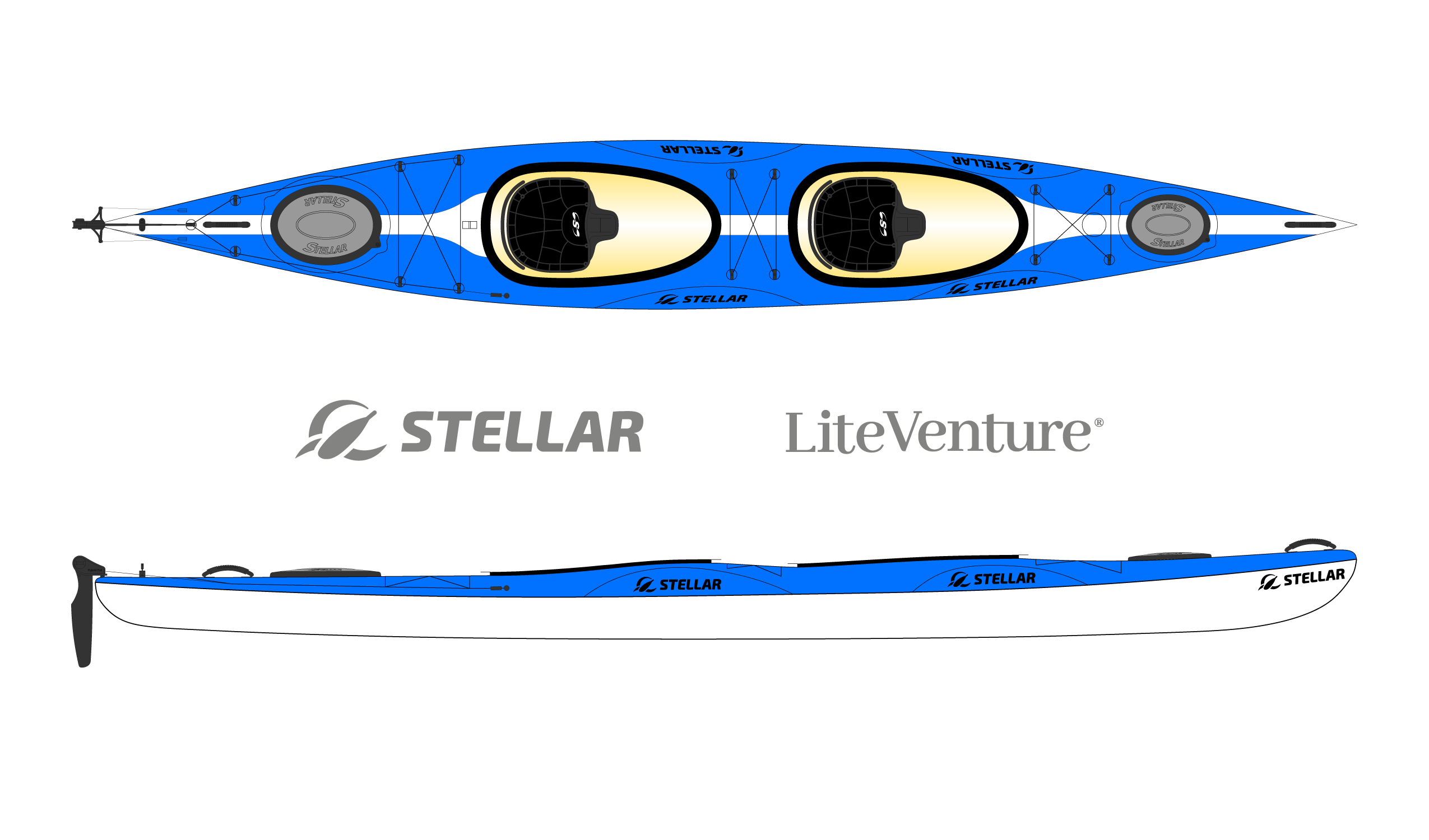 ST17 Tandem Advantage-blau weiß