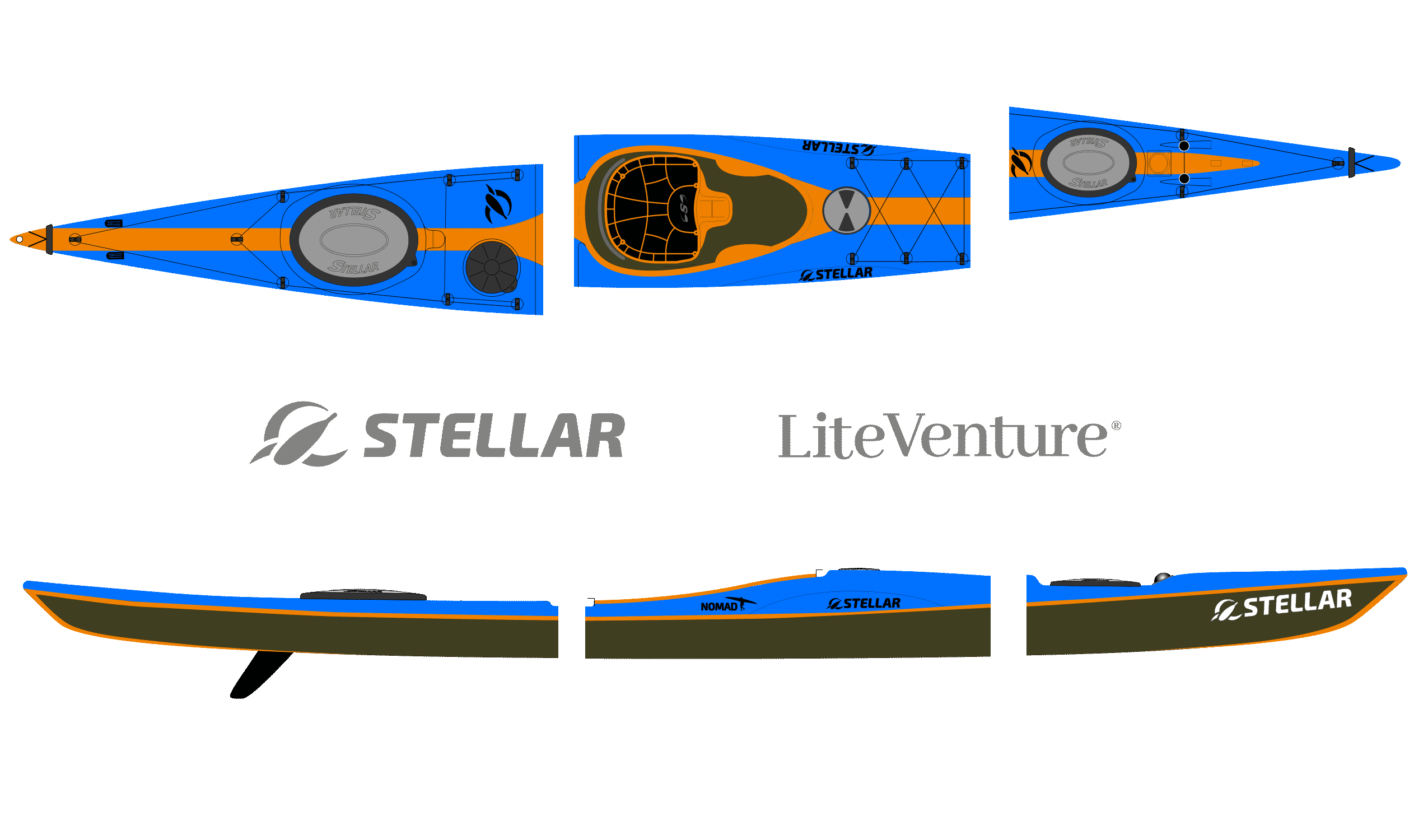 Nomad Mod-divisible-Multisport Plus-Blue/Orange