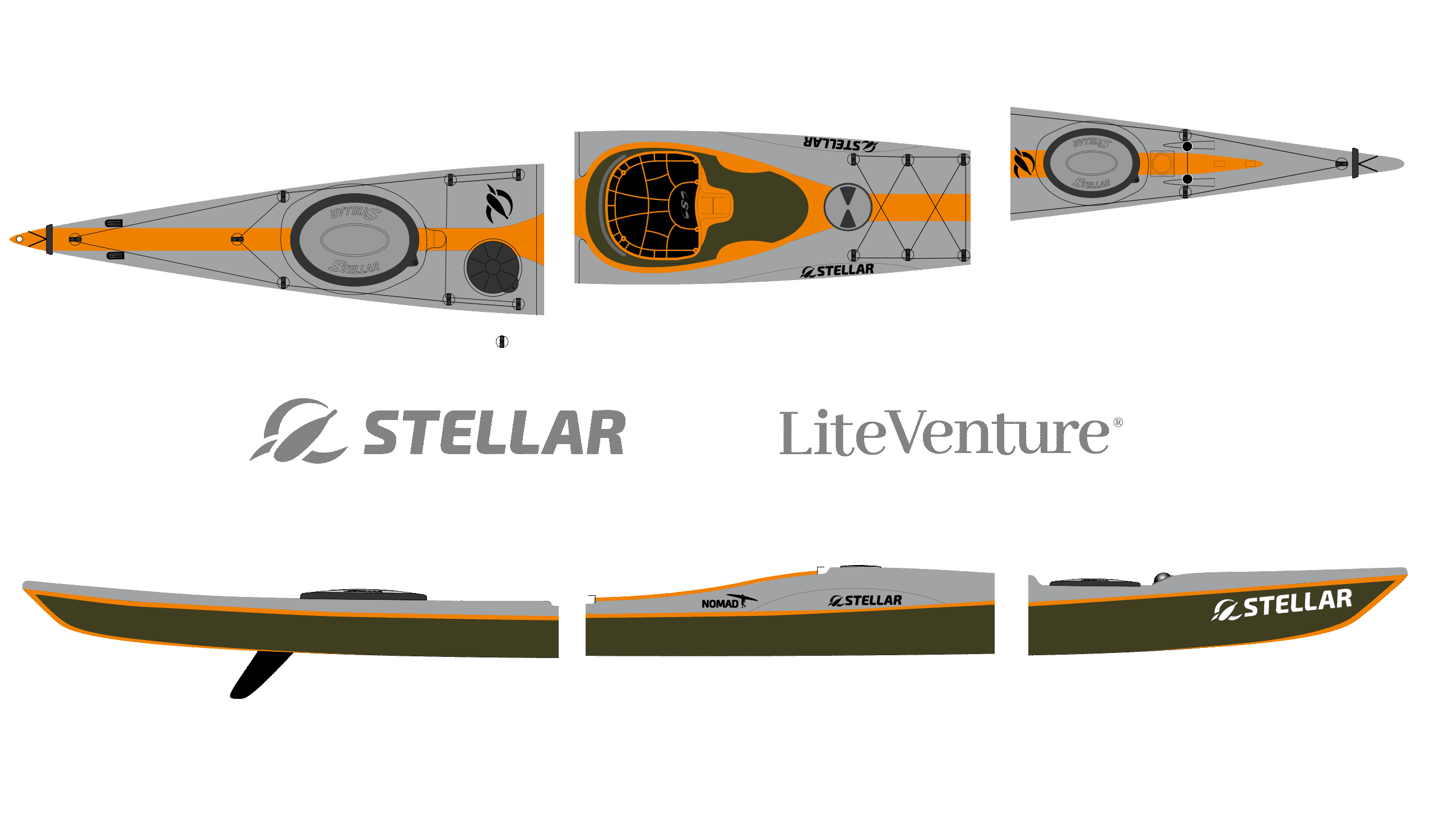 Nomad Mod-divisible-Multisport Plus-Grey/Orange