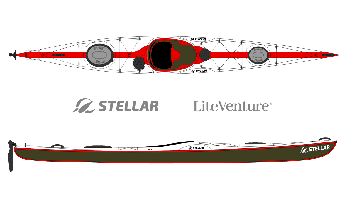 S18 Expedition G2-Multisport Layup-Weiss/Rot