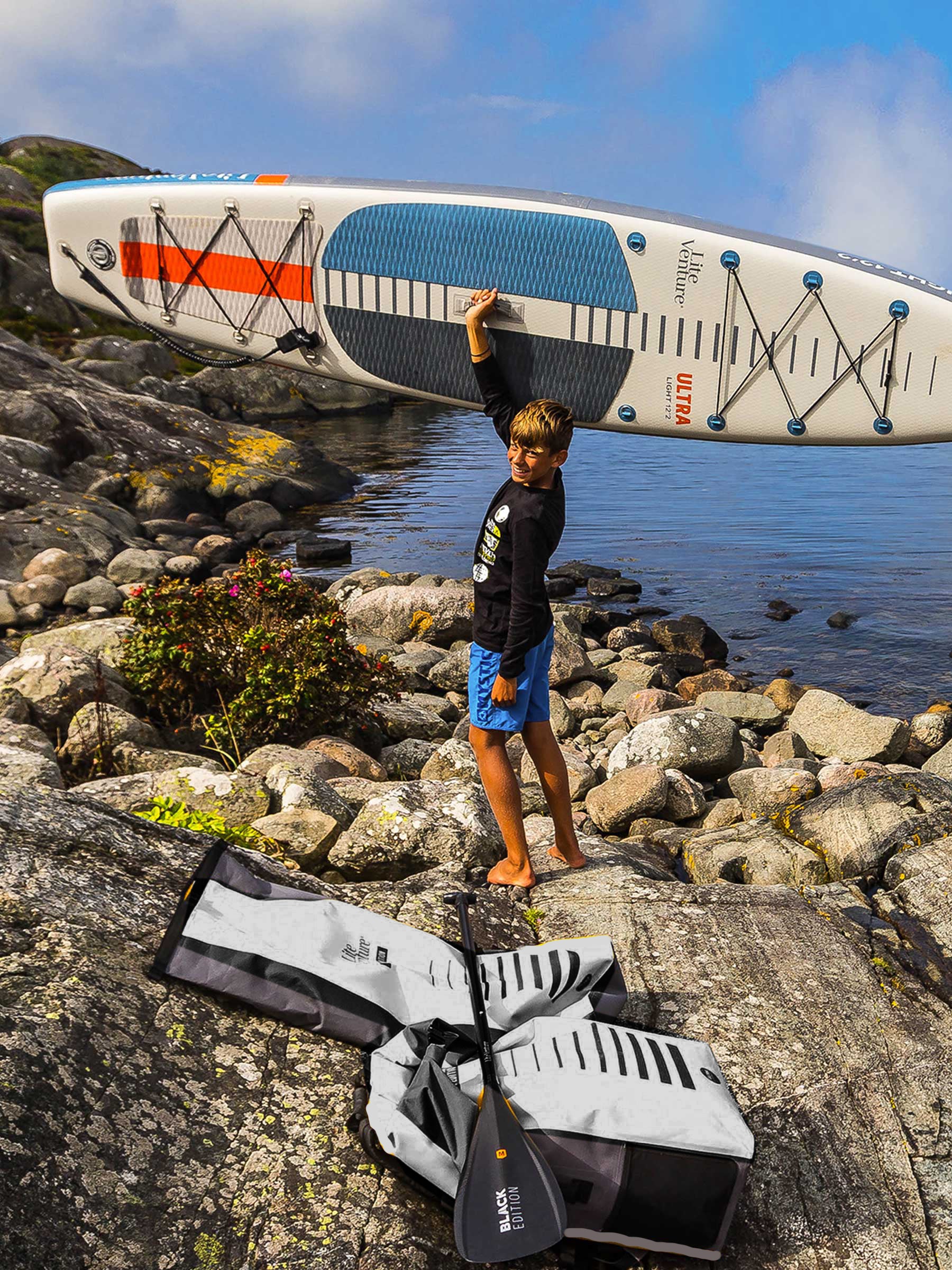 ULTRA Light-12'2" x 30"-Sky / Stone