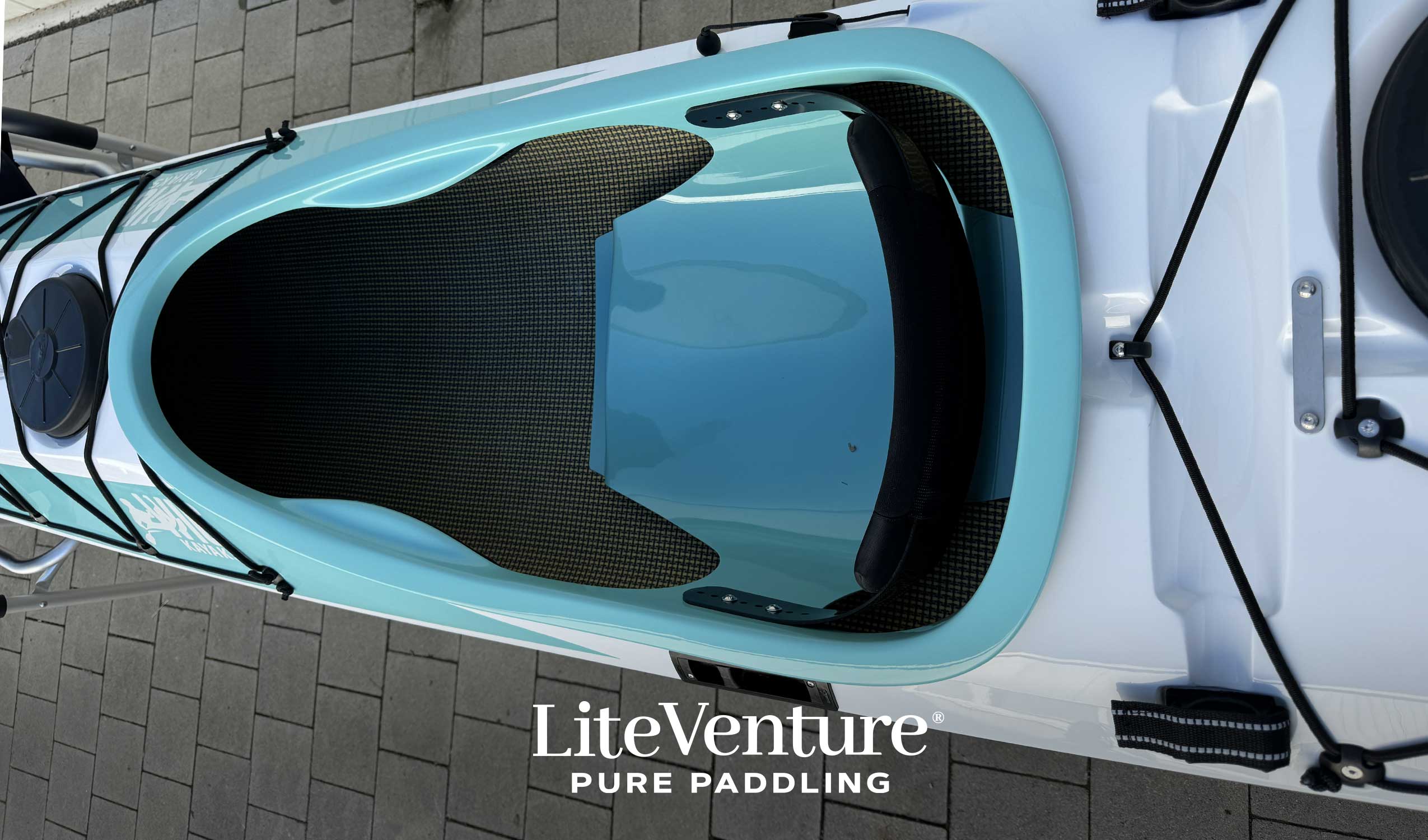 Mira 485 - Stratificazione in carbonio/kevlar - Bianco/Turchese