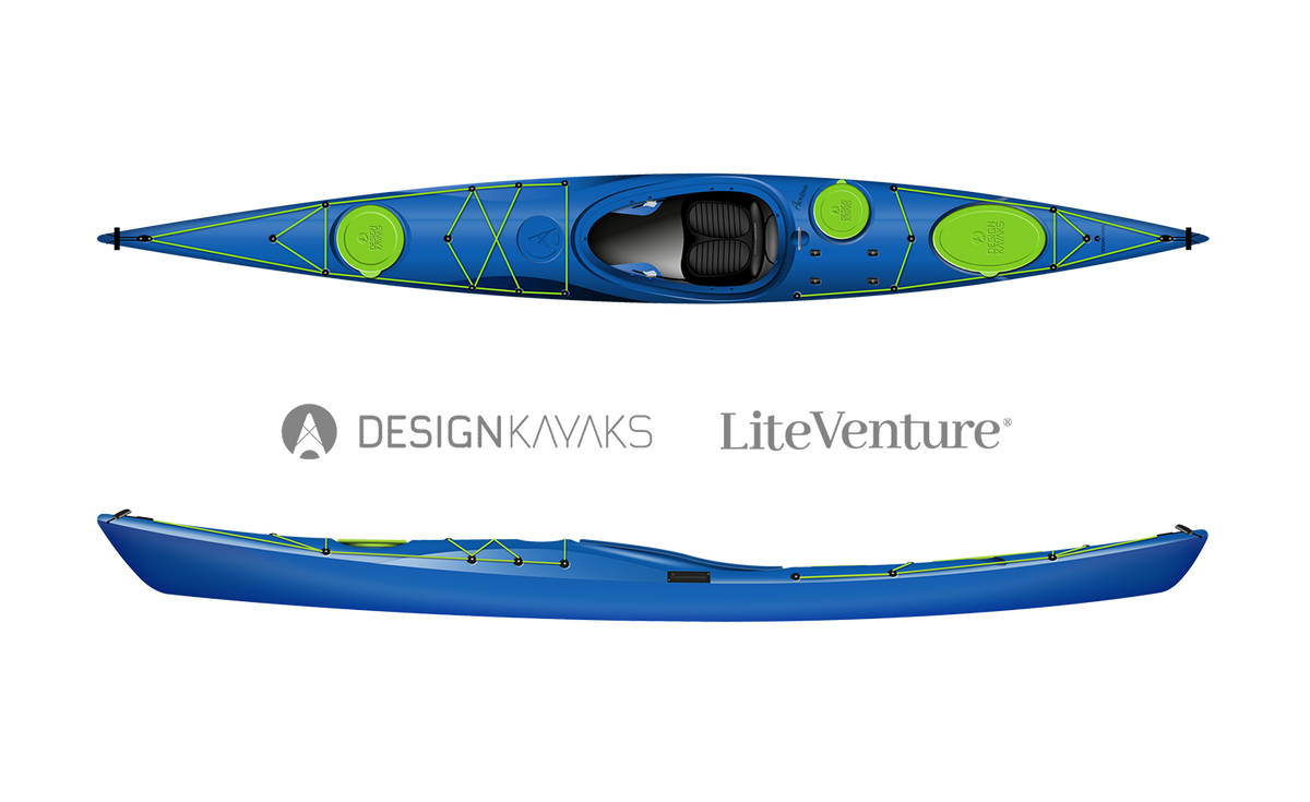Seekajak „Awesome"-Unisize-Blue Ocean