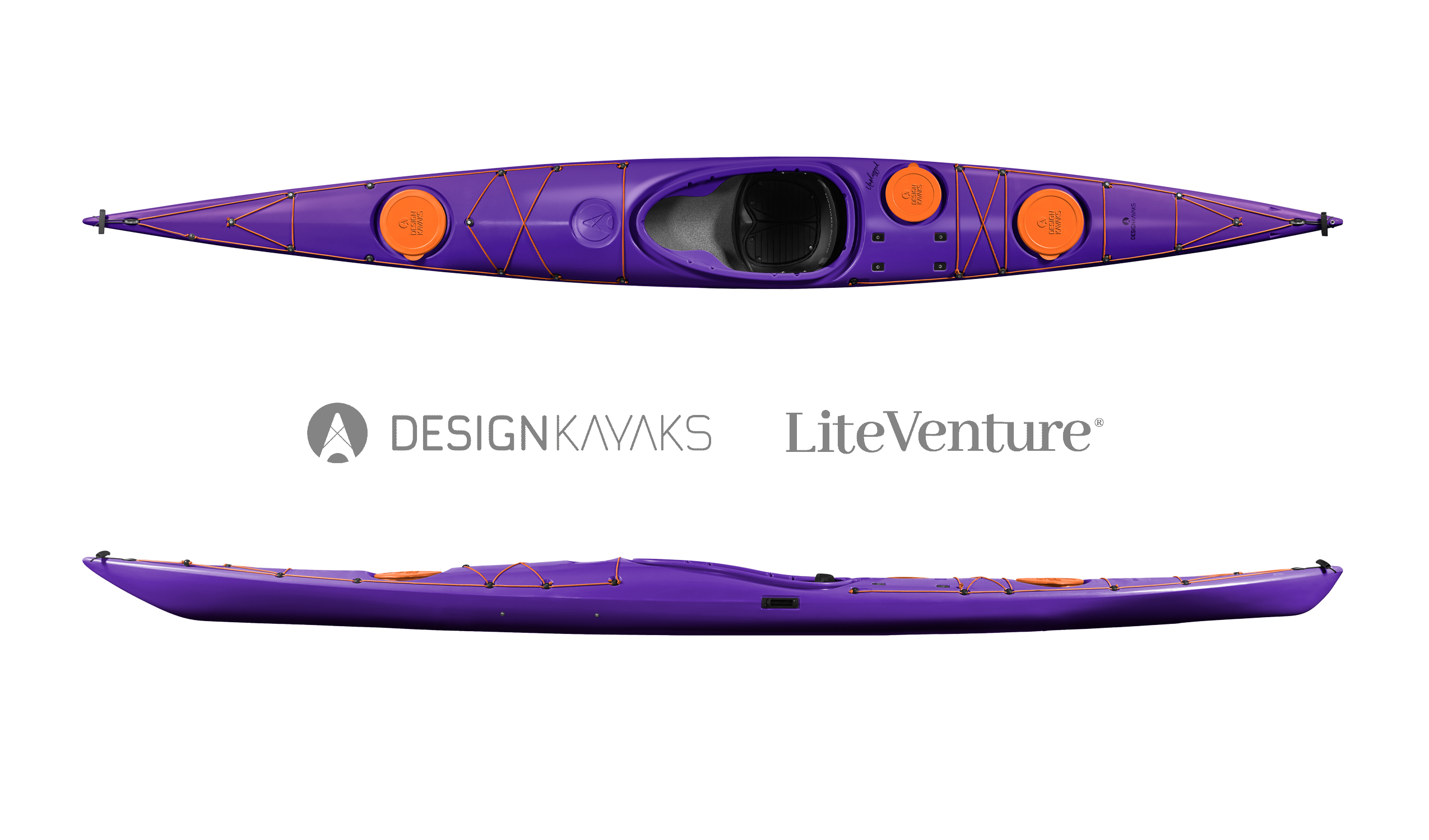 DesignKayaks mit Carbonpaddel