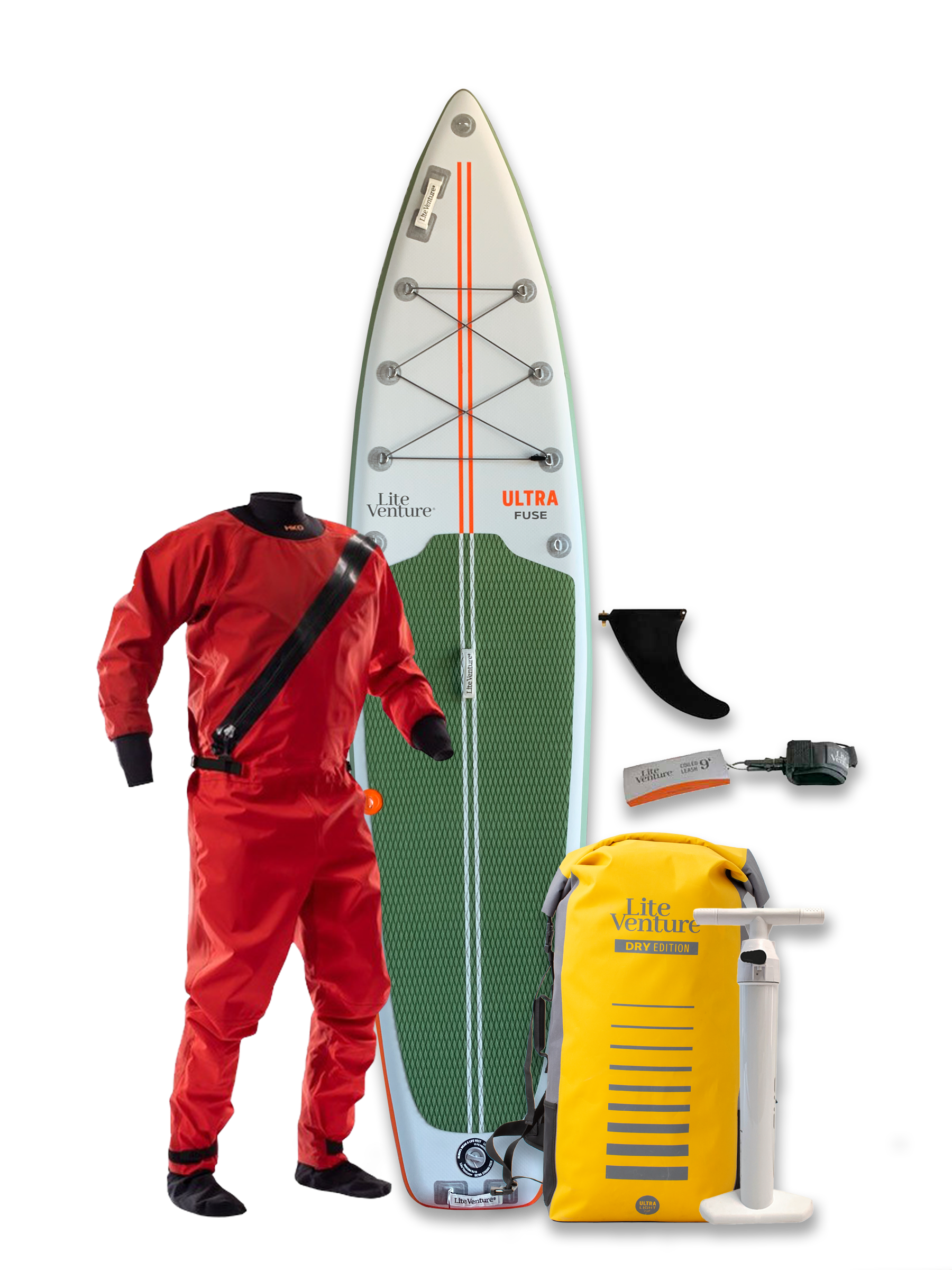 FUSE-11'6" x 31" accordo invernale con muta stagna inclusa