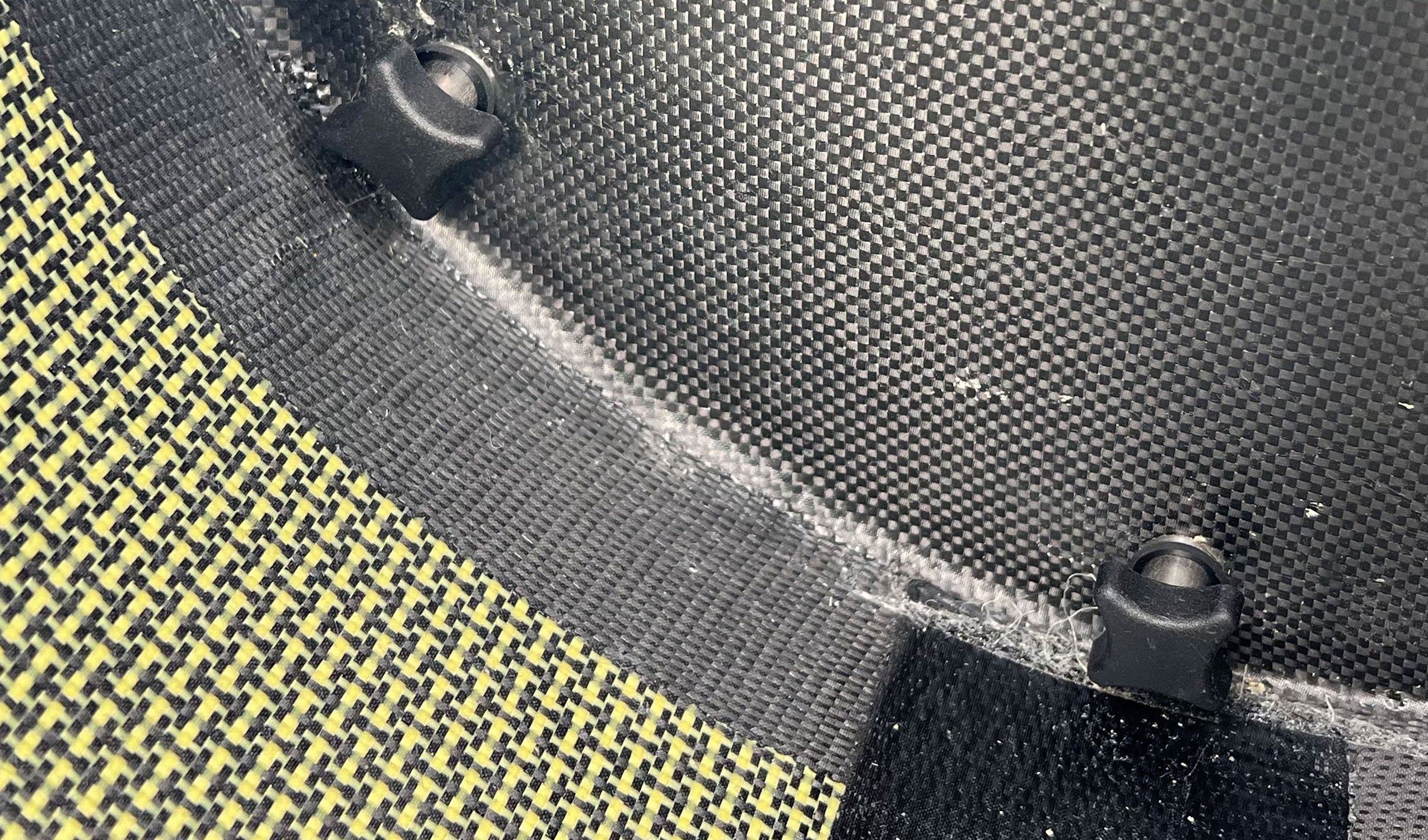 ST19 Mod divisible-tandem/solo-yellow black-+ carbon paddle