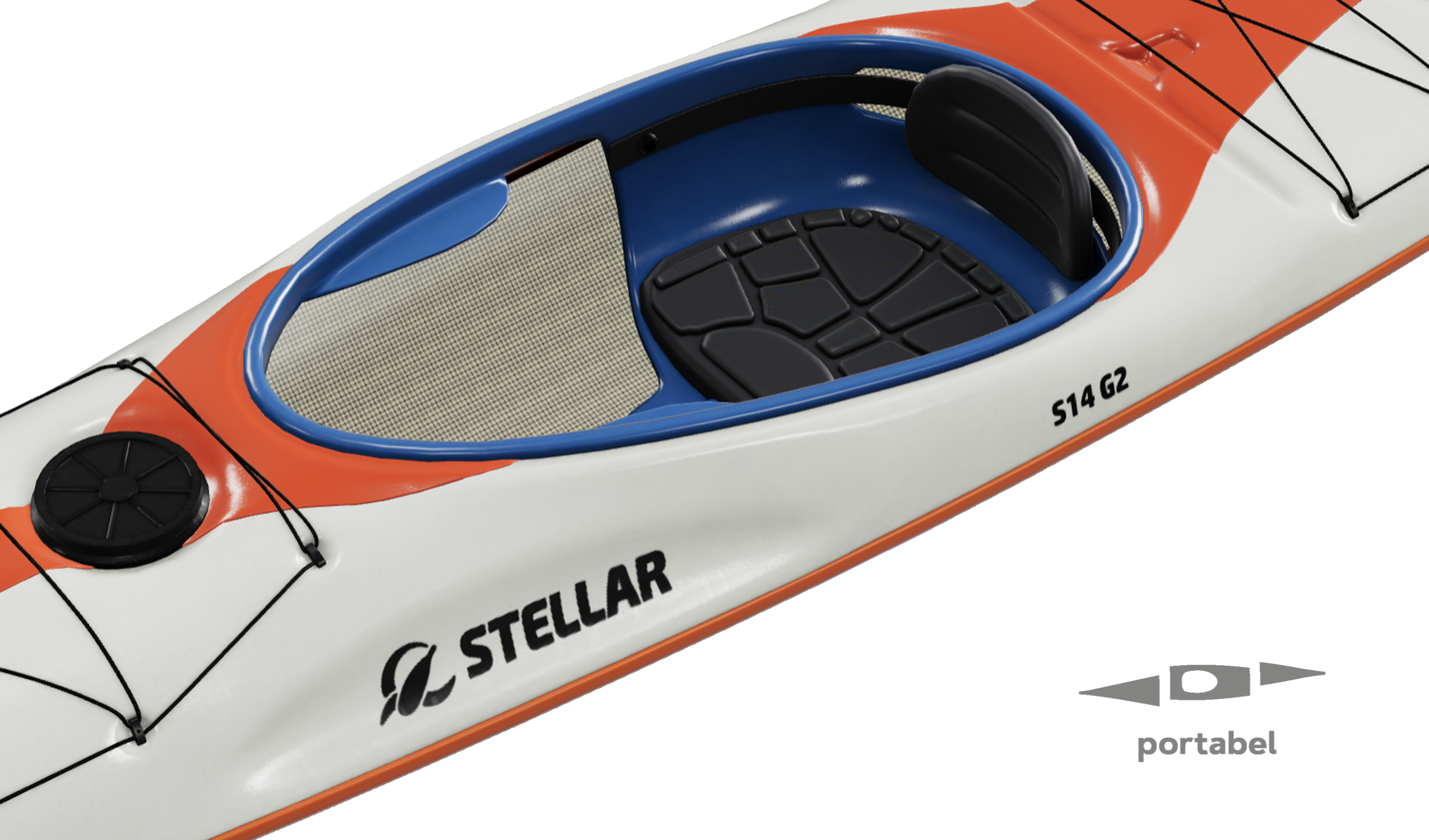 S14 G2 Mod-Multisport, teilbar-weiss orange blau