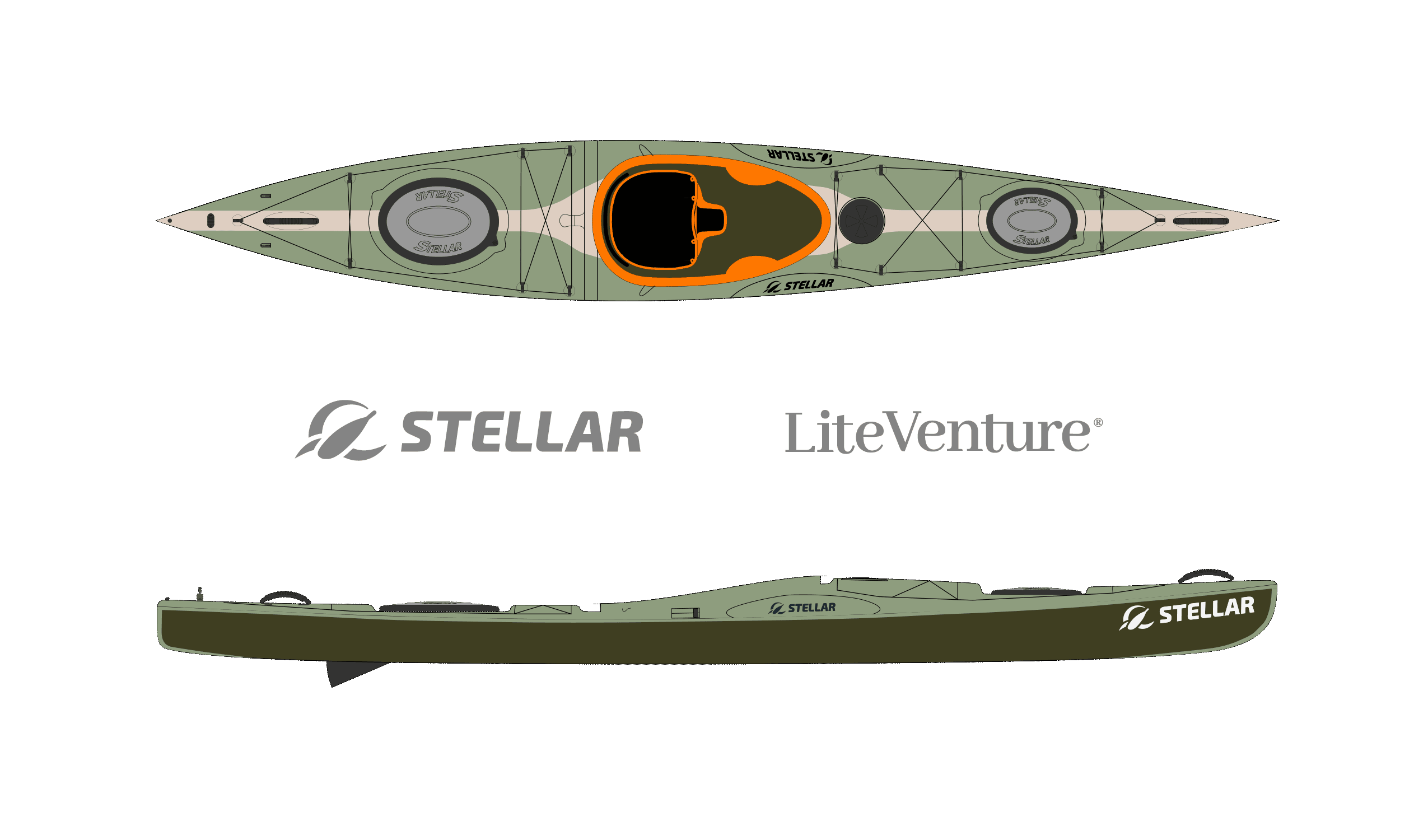 S14 G2-Multisport Carbon/Kevlar-Schilfgruen/Kieselgrau