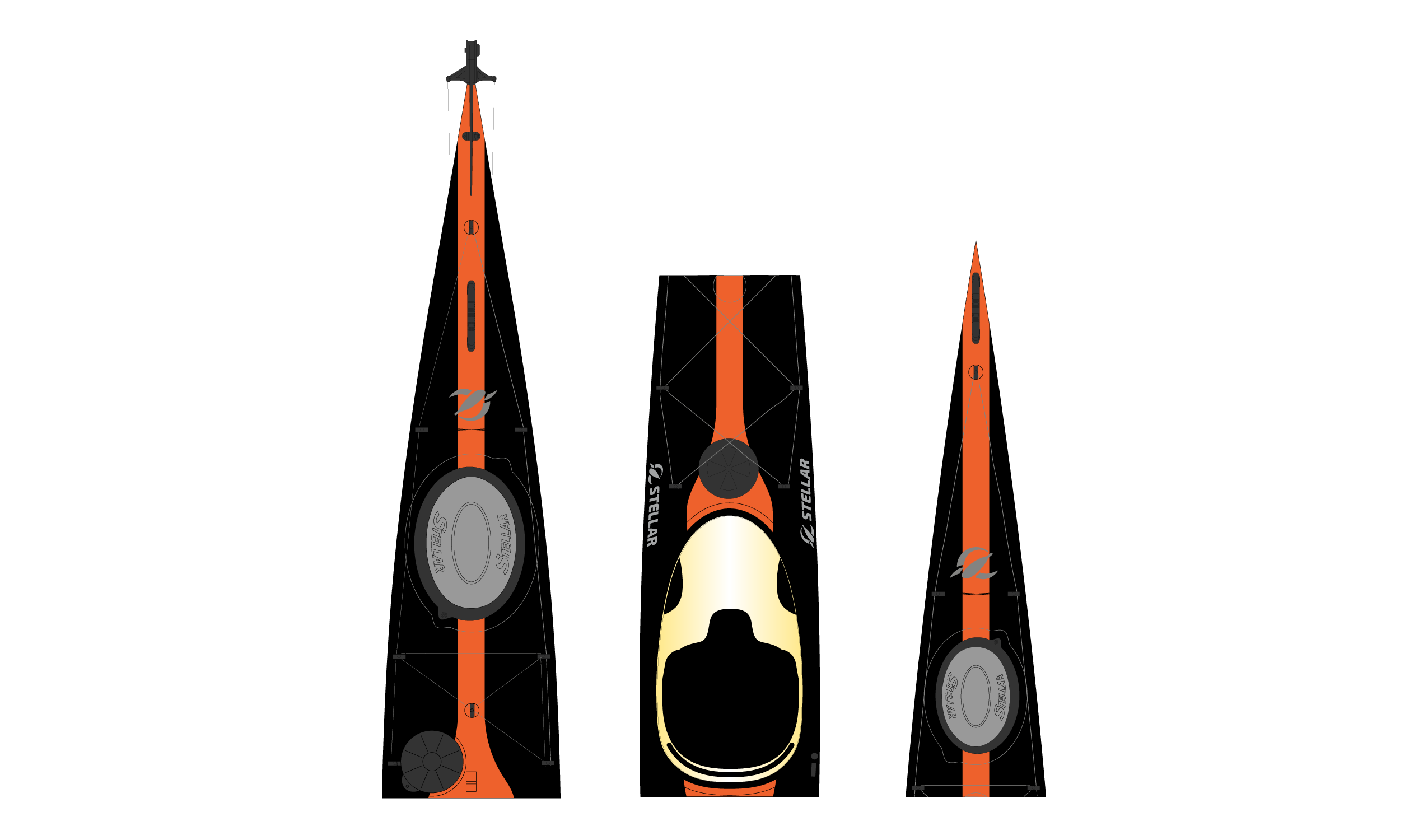 S18 Expedition G2-(teilbar)-schwarz orange