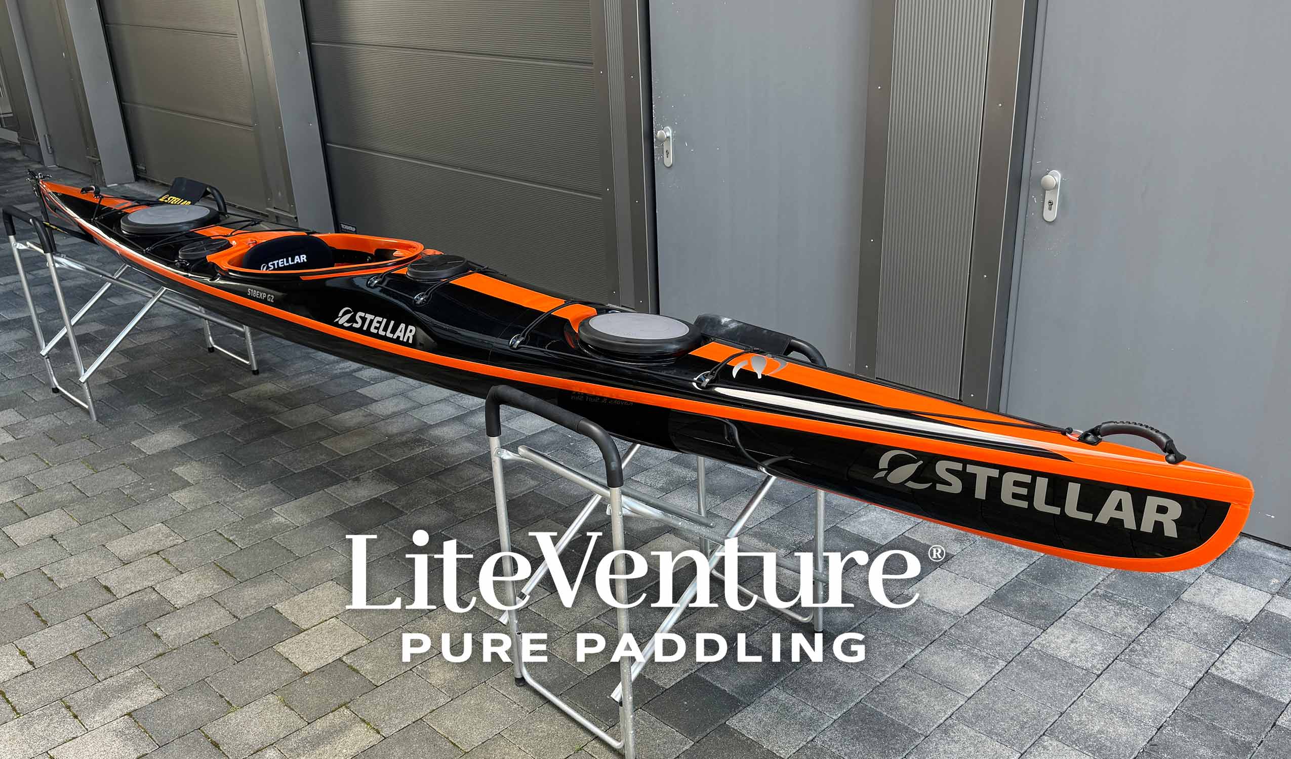 S18 Expedition G2-Multisport, teilbar-schwarz orange
