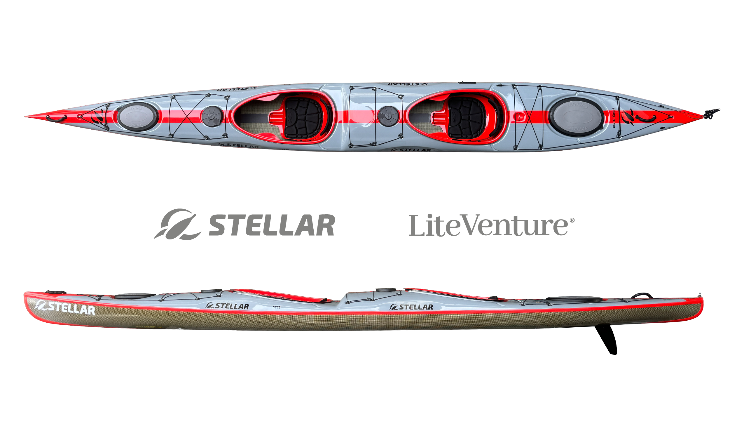 ST19 Tandem Tourer-Multisport-grey red