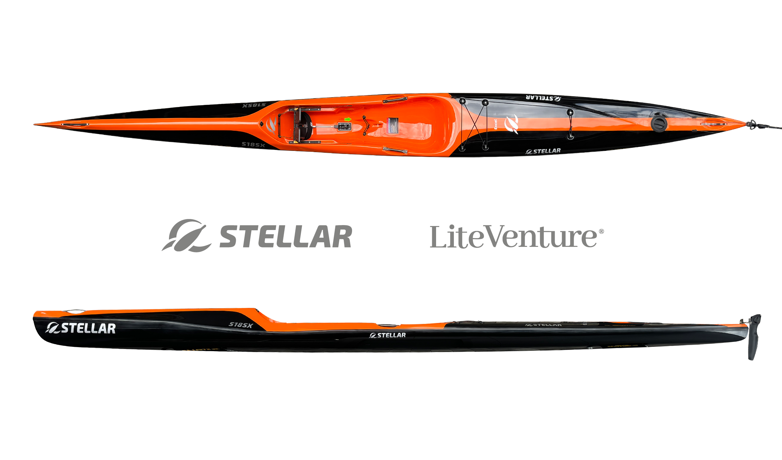 S18S X-Excel-noir orange