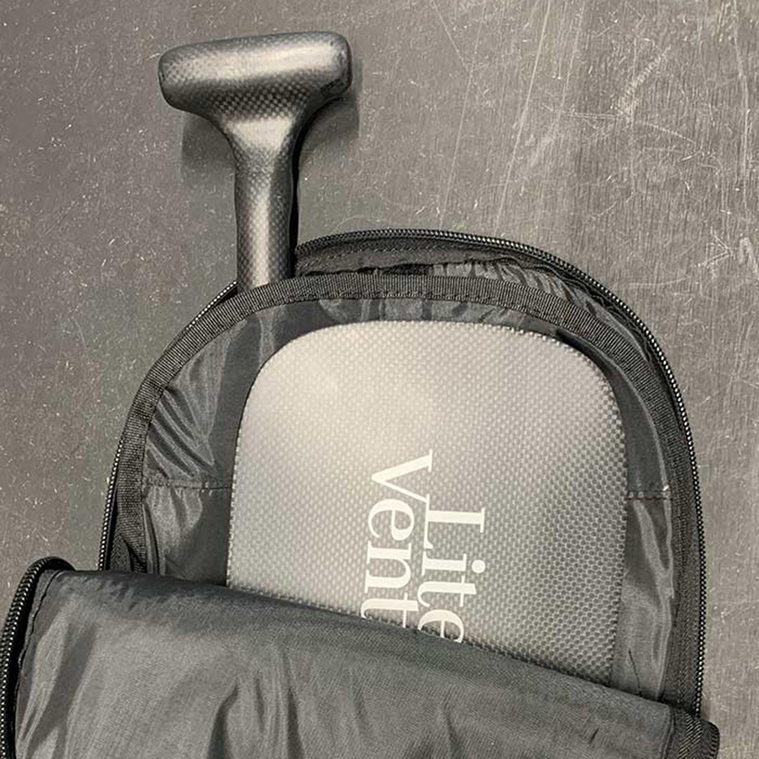 Photo de l'accessoire " Sac de paddle SUP-pour pagaie trois pièces " de la marque Lite Venture pour 39.00 €. Disponible en ligne chez Lite Venture ( www.liteventure.de )