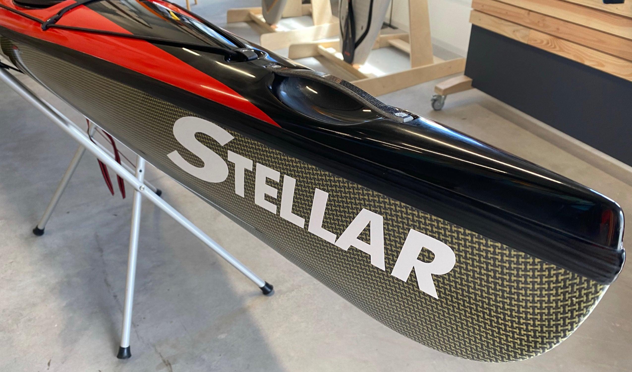 Produktbild von Kajak " S16 G2 Multisport-rot schwarz " der Marke STELLAR Lightweight für 3190.00 €. Erhältlich online bei Lite Venture ( www.liteventure.de )