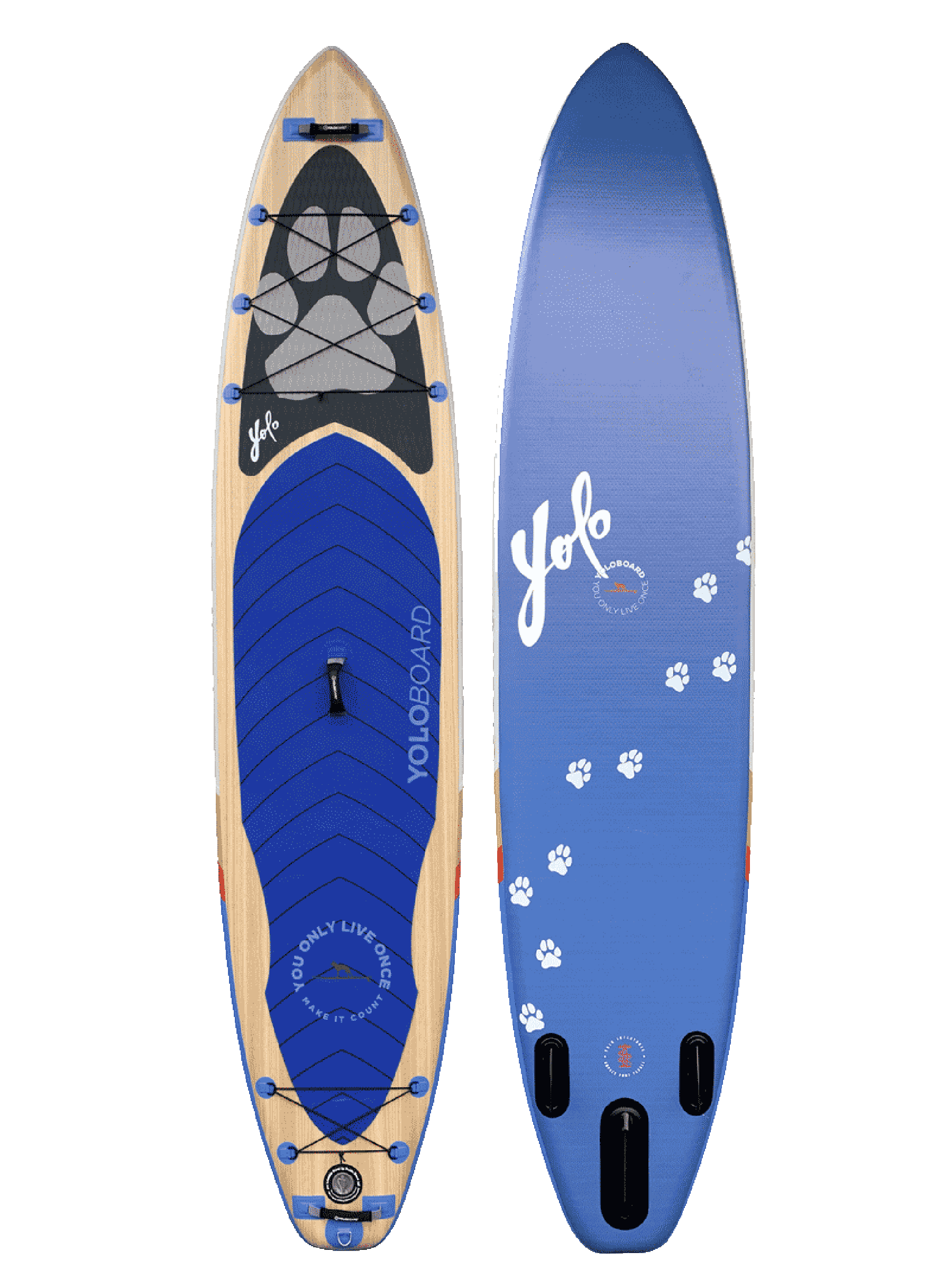 Produktbild von SUP " Dogwood-Coastal Blue 12'0" " der Marke Yoloboard für 799.00 €. Erhältlich online bei Lite Venture ( www.liteventure.de )