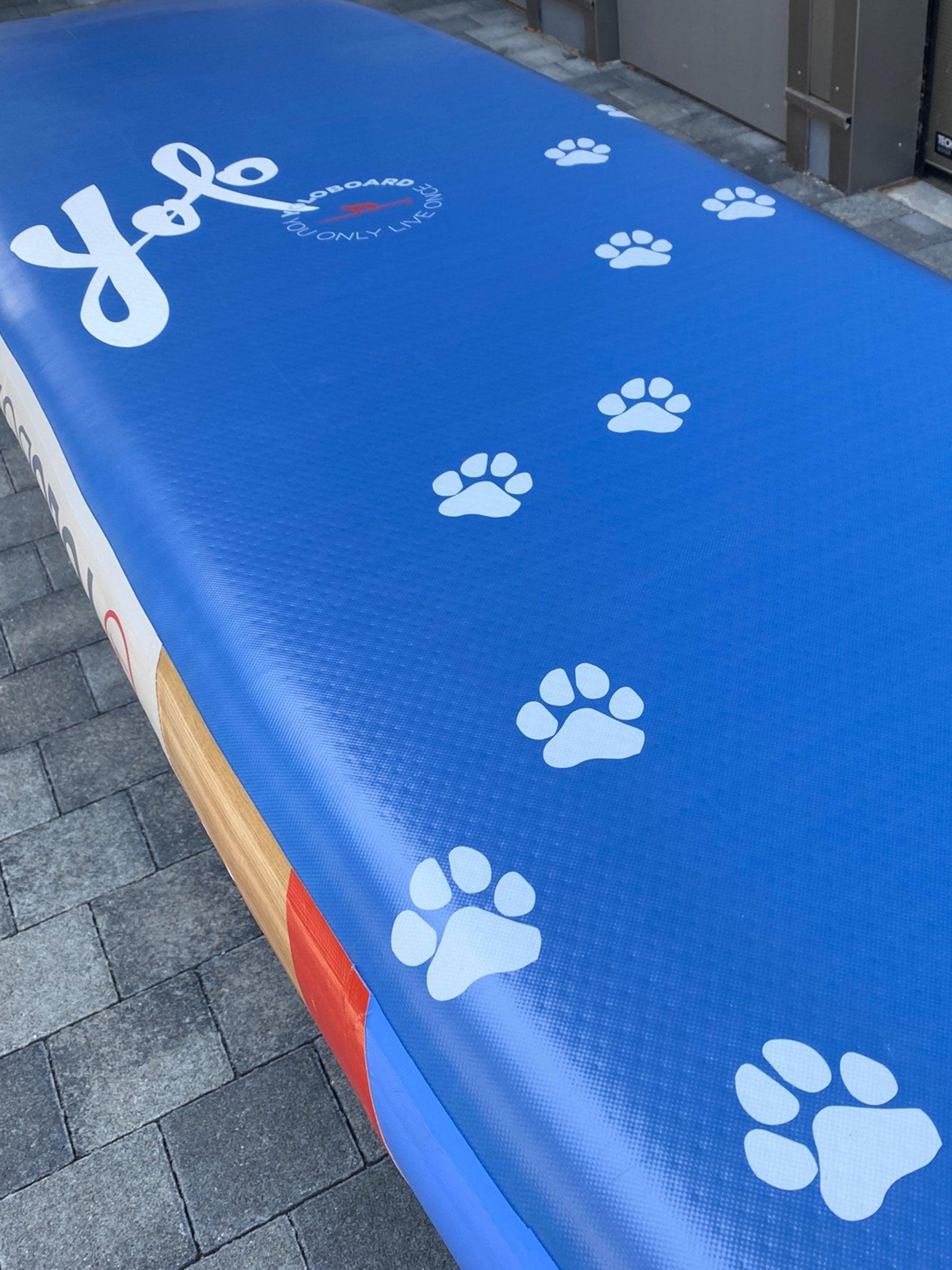 Produktbild von SUP " Dogwood-Coastal Blue 12'0" " der Marke Yoloboard für 799.00 €. Erhältlich online bei Lite Venture ( www.liteventure.de )