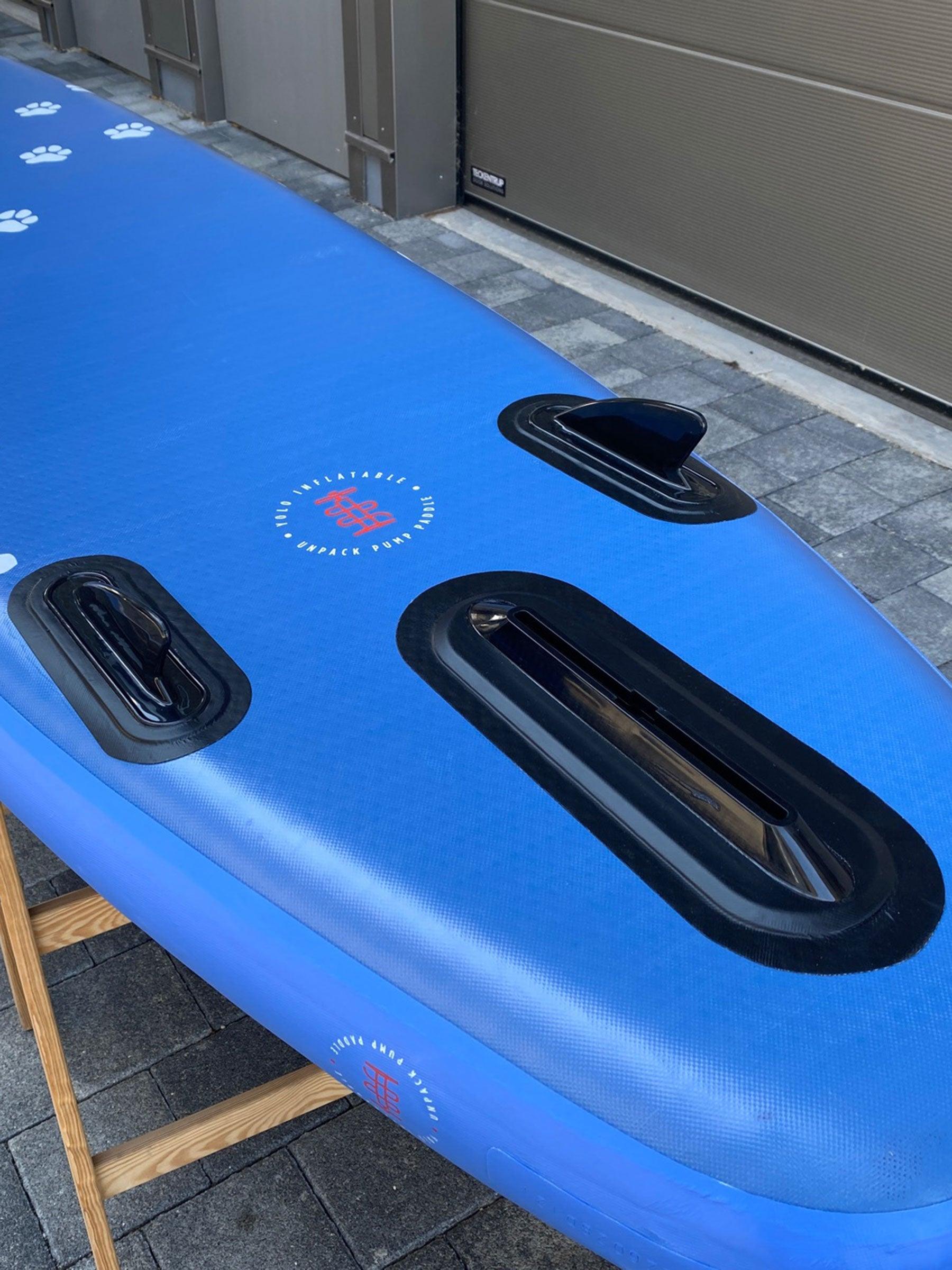 Produktbild von SUP " Dogwood-Coastal Blue 12'0" " der Marke Yoloboard für 799.00 €. Erhältlich online bei Lite Venture ( www.liteventure.de )