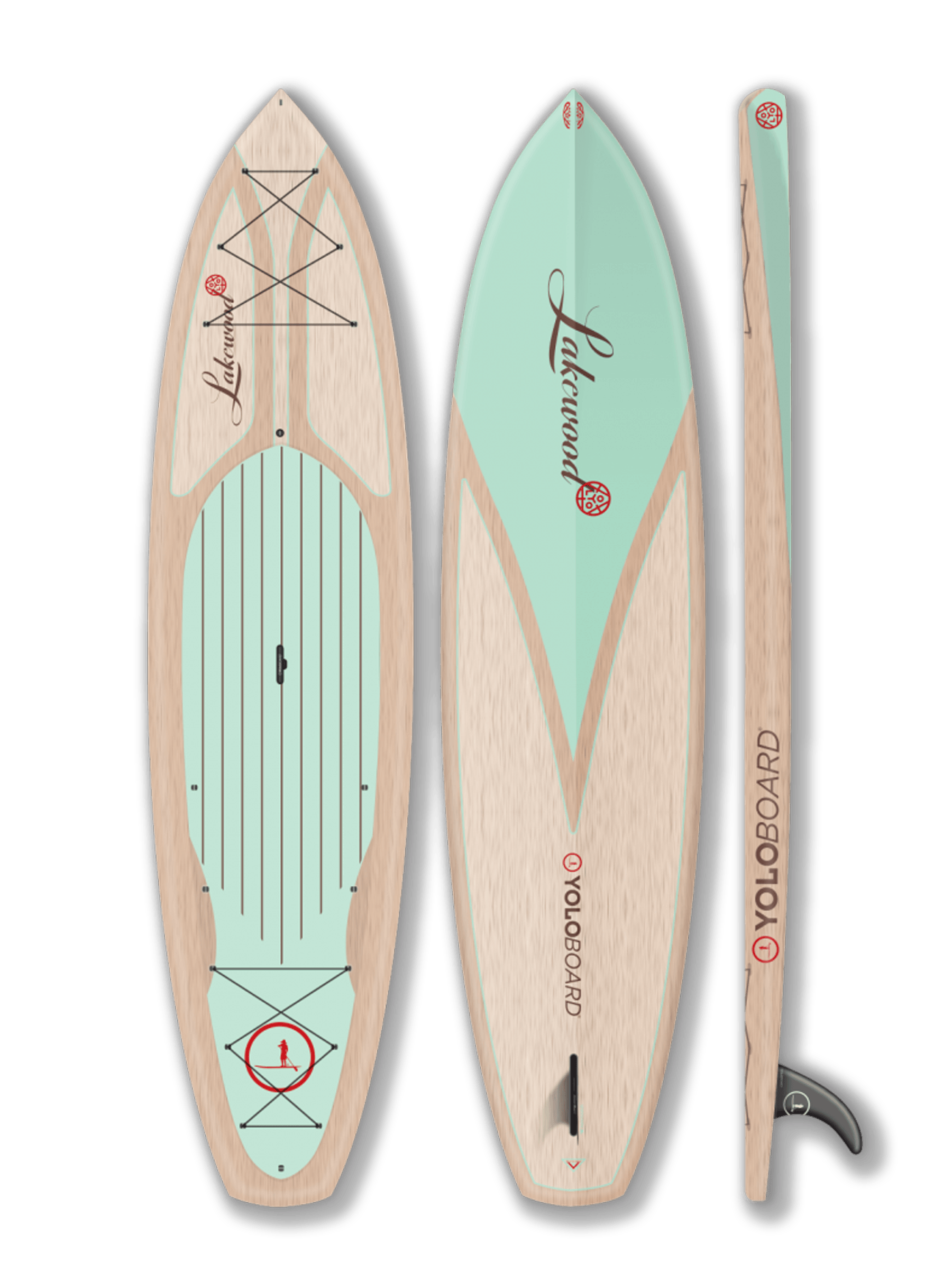 Produktbild von SUP " Voyager Lakewood Foam 10'6" " der Marke Yoloboard für 1295.00 €. Erhältlich online bei Lite Venture ( www.liteventure.de )