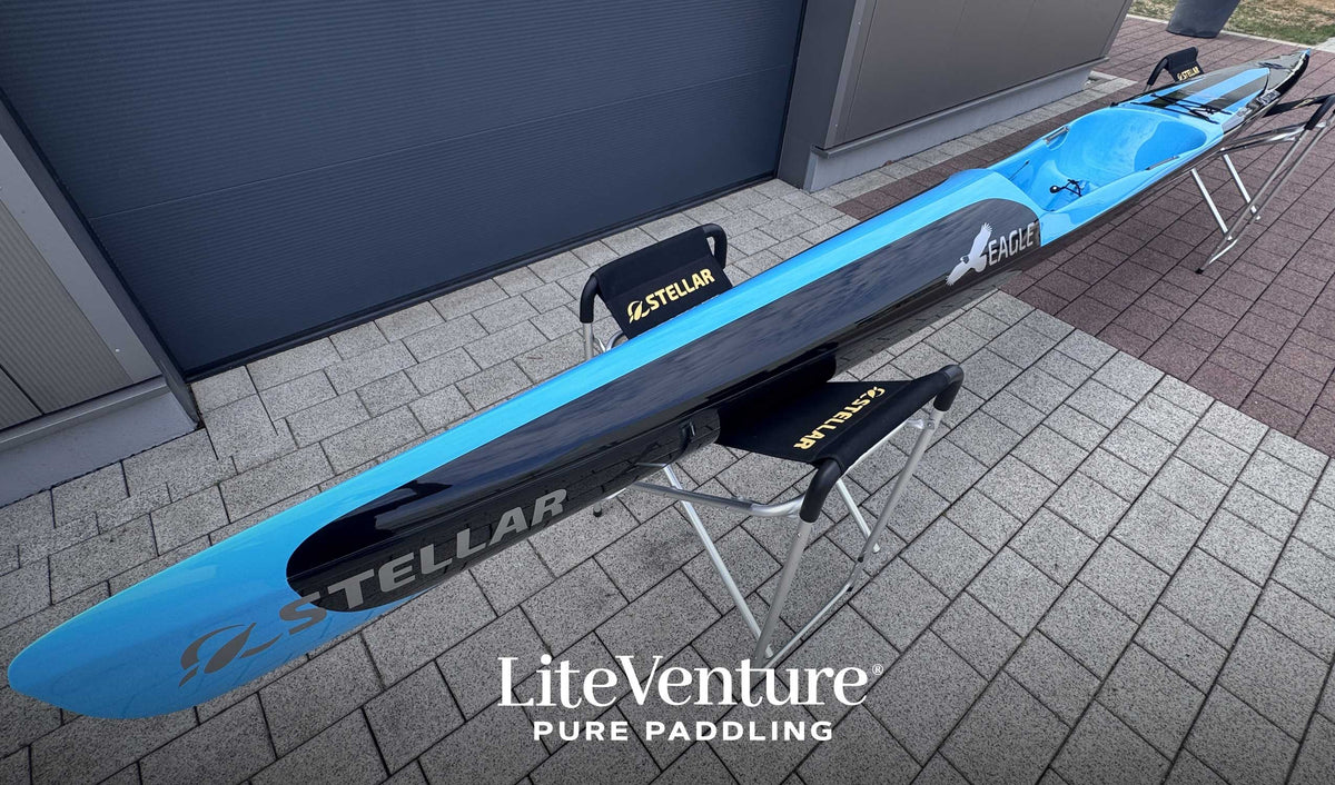 Eagle Surfski-Excel Layup-Black/Teal