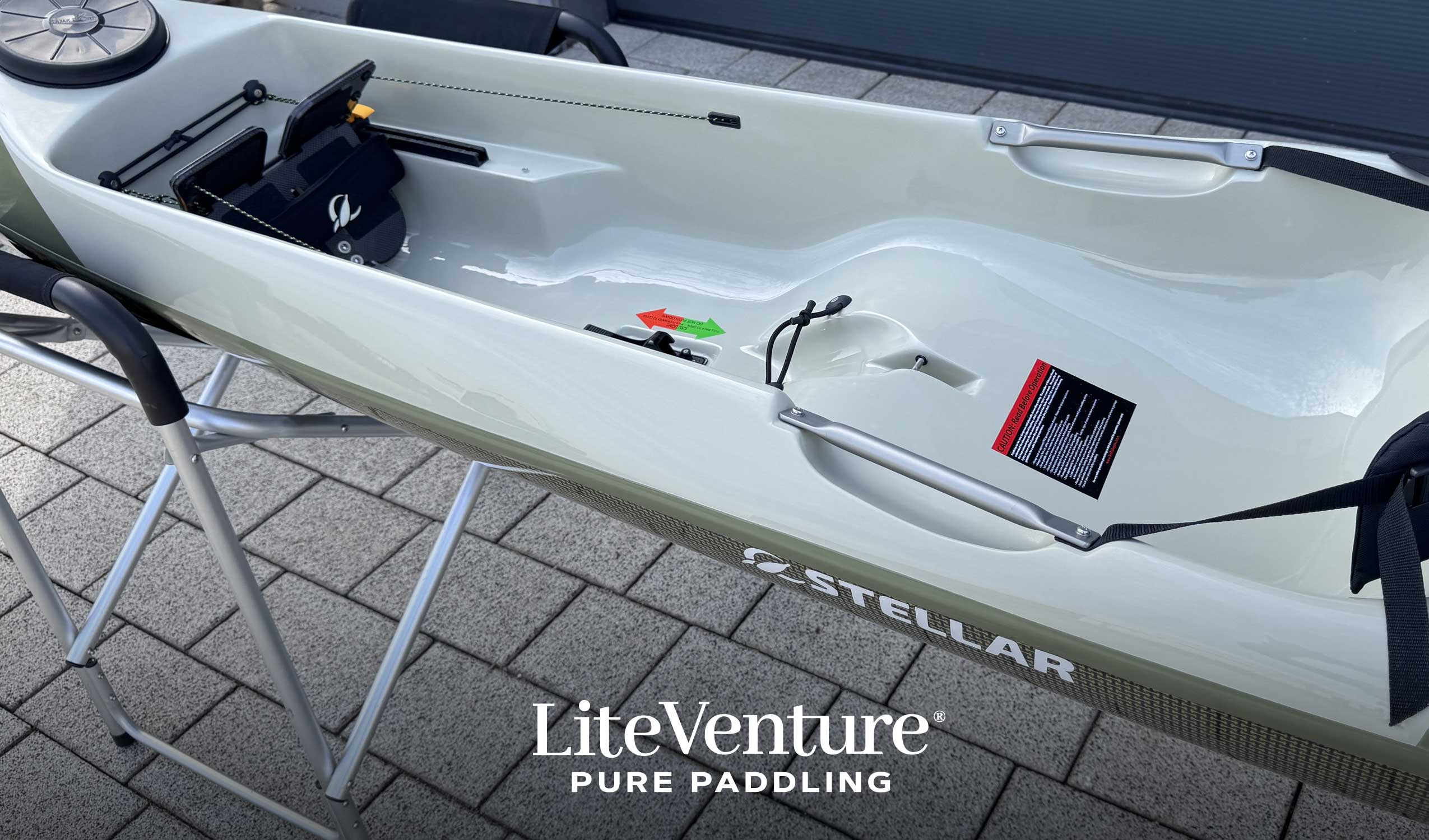 Puffin Sit-on-Top Kayak – Multisport Layup – Reed Green/Pebble Grey