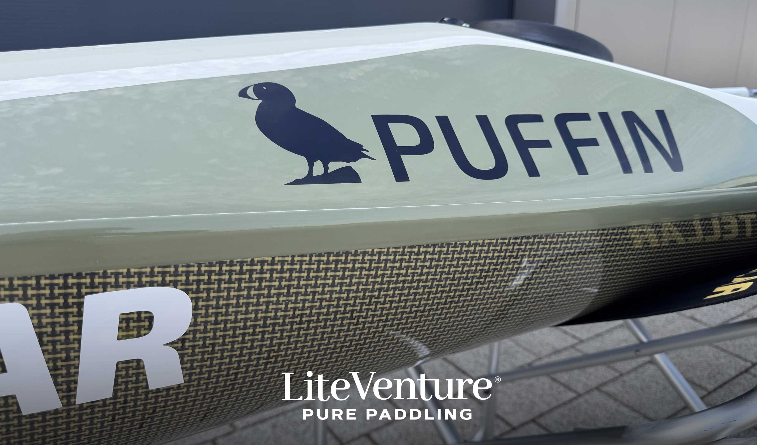 Puffin Sit-on-Top Kayak – Multisport Layup – Reed Green/Pebble Grey