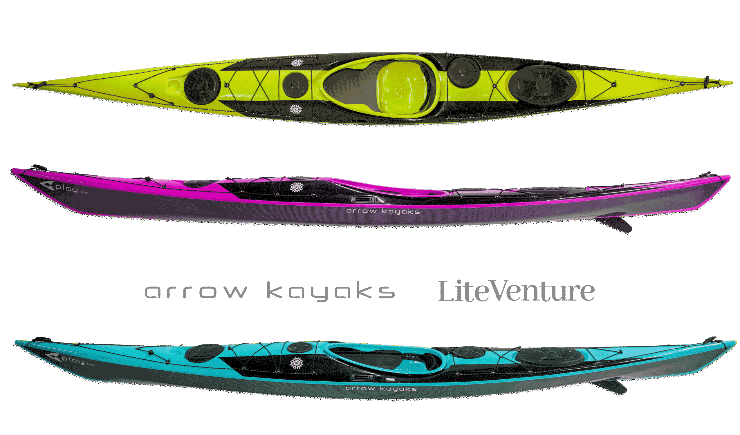 Arrow Play MV Seekajak-Individuelle Konfiguration-Layup und Farbdesign nach Wunsch