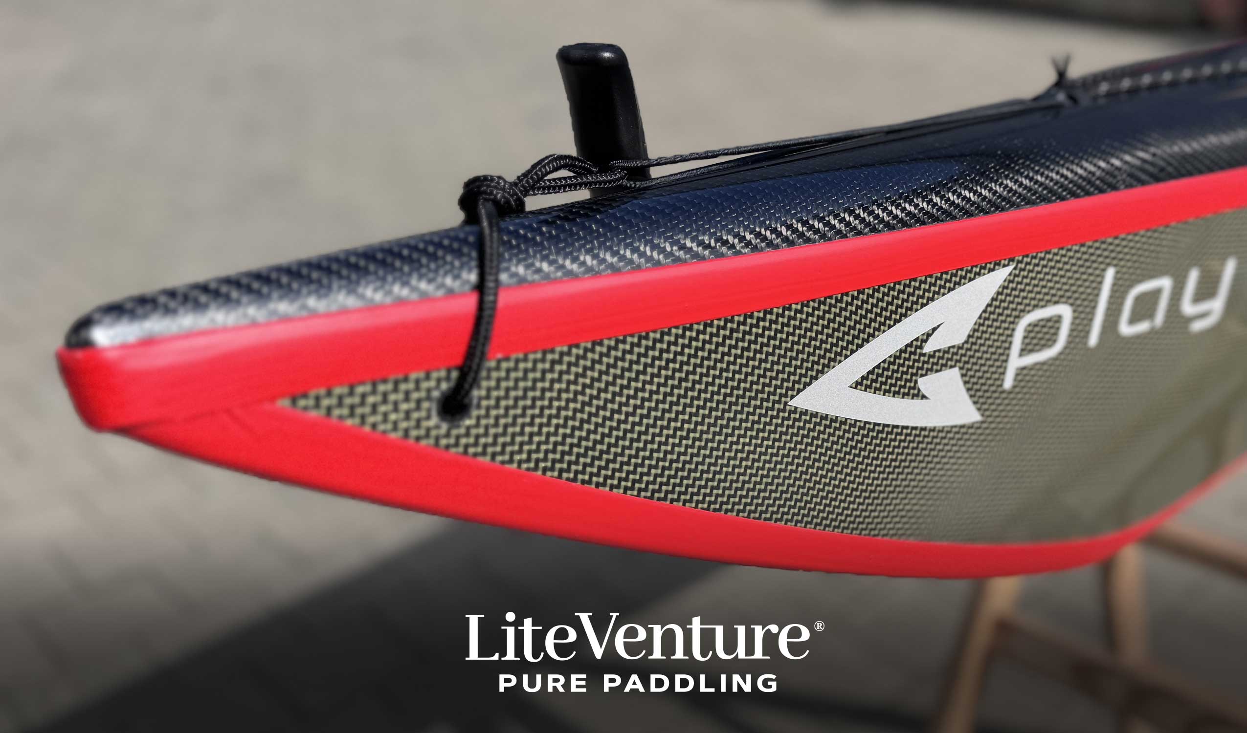 Arrow Play LV-Carbon/Kevlar Layup-Red/Sichtcarbon