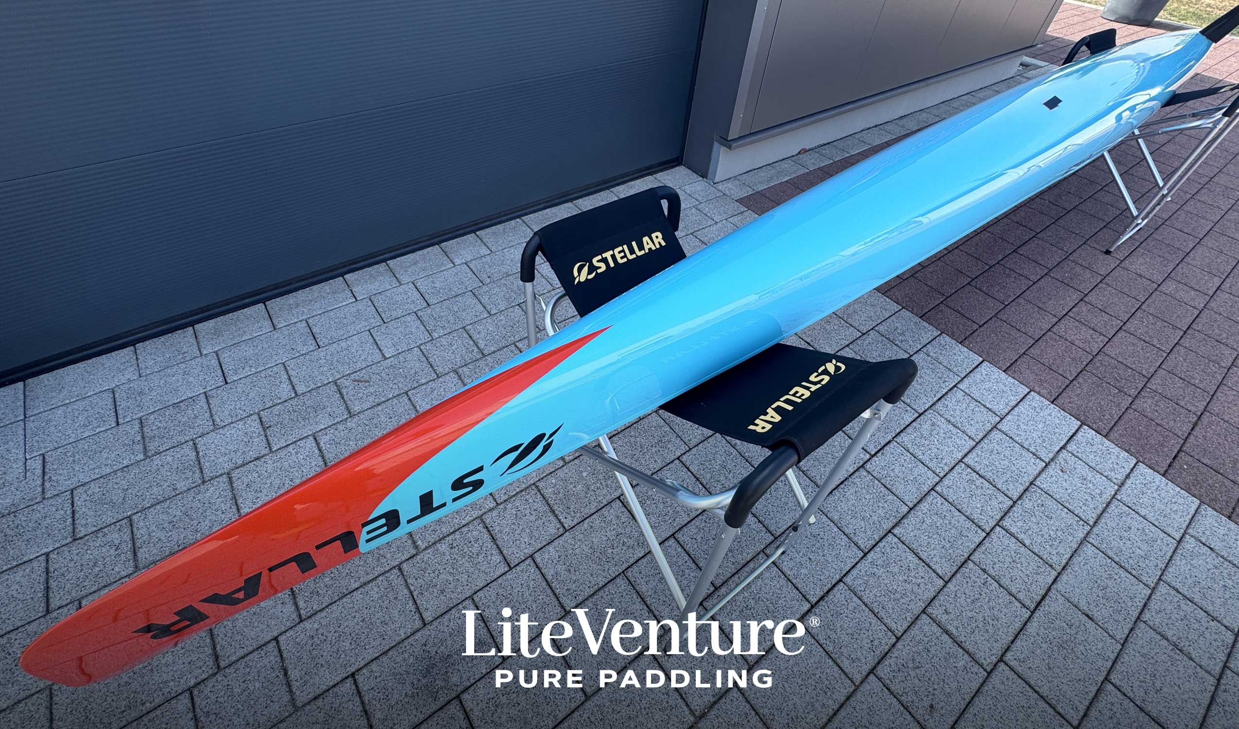 SEA, Stellar Elite Assassin-Profi Surfski-Excel Layup-Teal/Orange