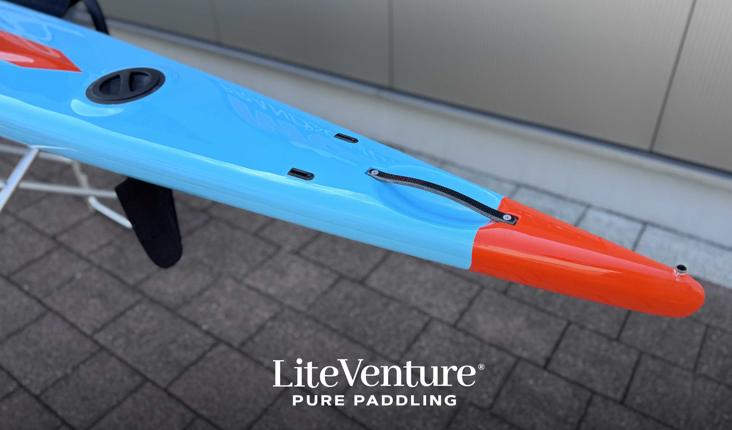 SEA, Stellar Elite Assassin-Profi Surfski-Excel Layup-Teal/Orange