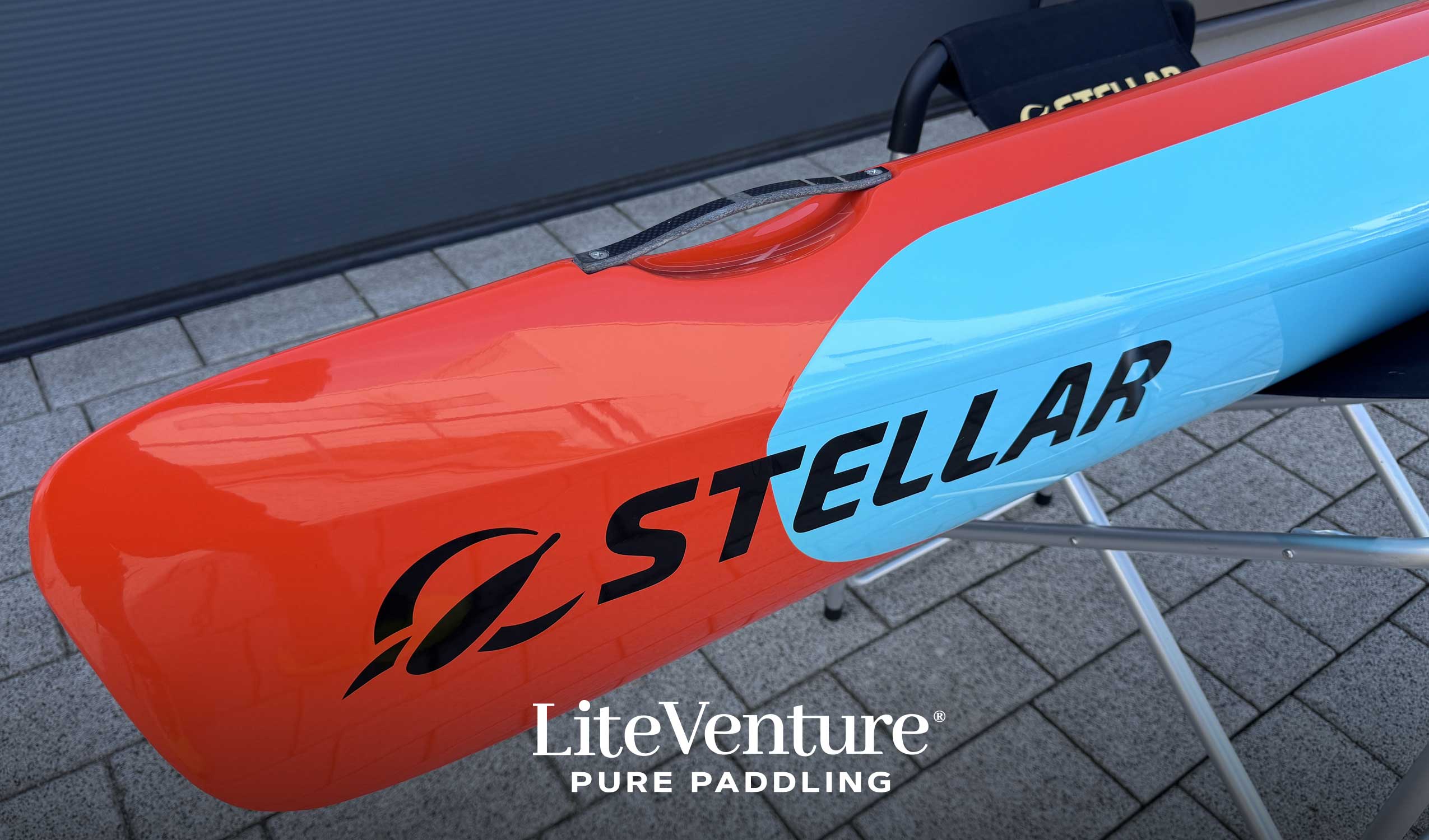 SEA, Stellar Elite Assassin-Profi Surfski-Excel Layup-Teal/Orange