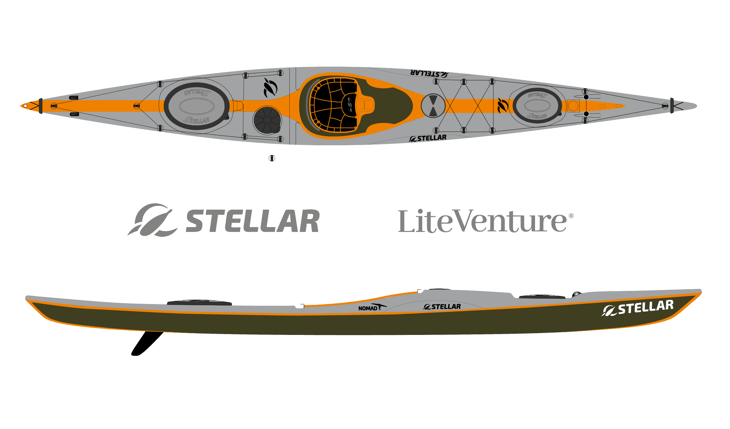 Nomad-Multisport Plus-Gris/Orange