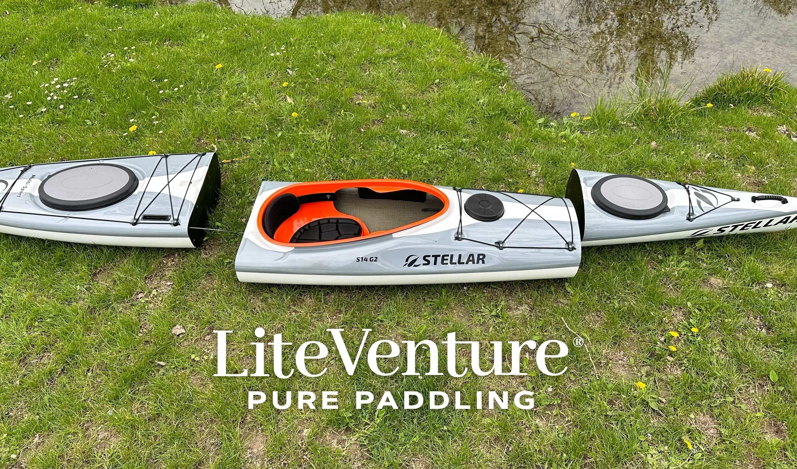 S18 Expedition G2-Multisport, teilbar-schwarz orange
