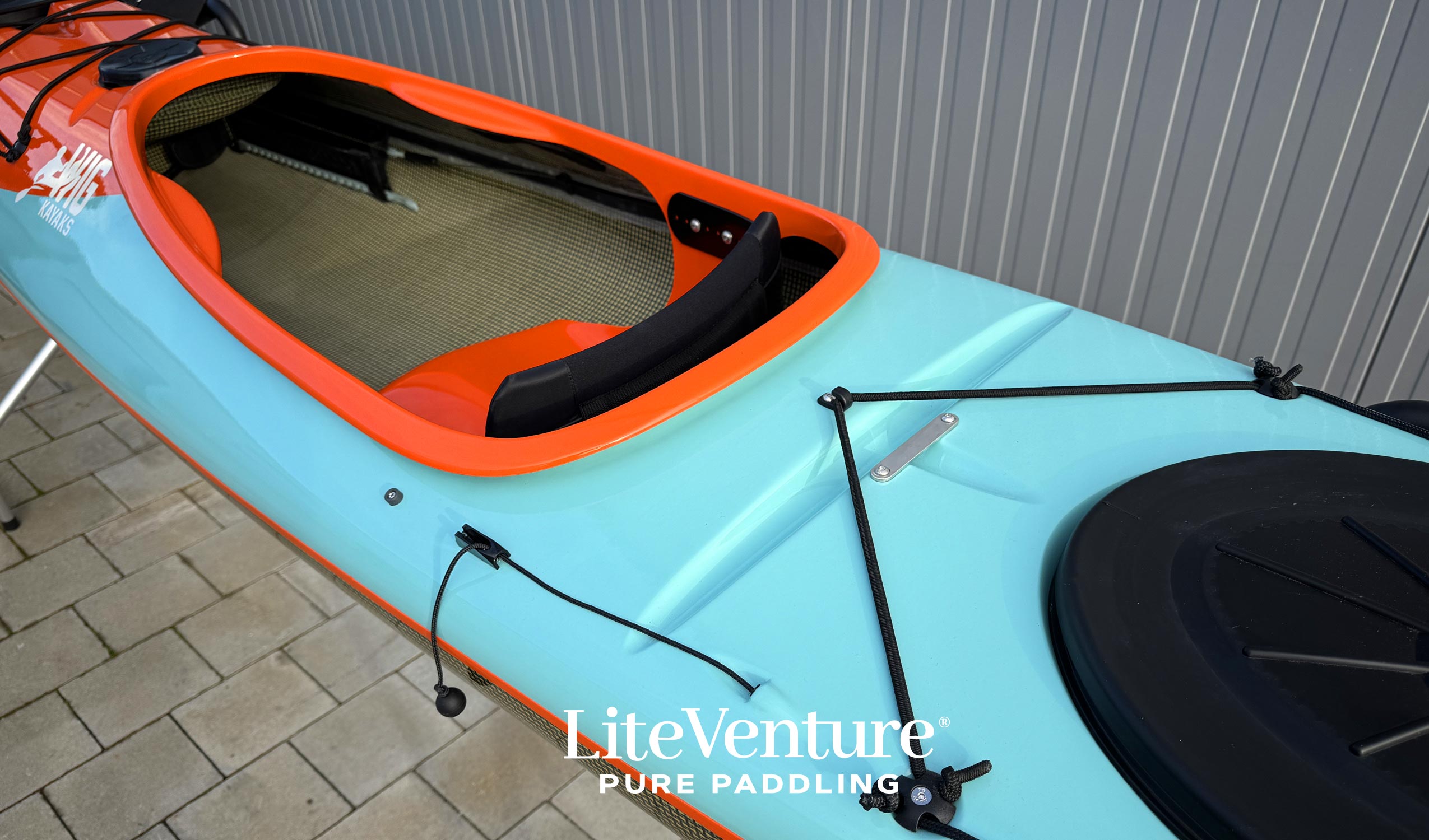 Cayman 440-Carbon/Kevlar Layup-Türkis/Orange