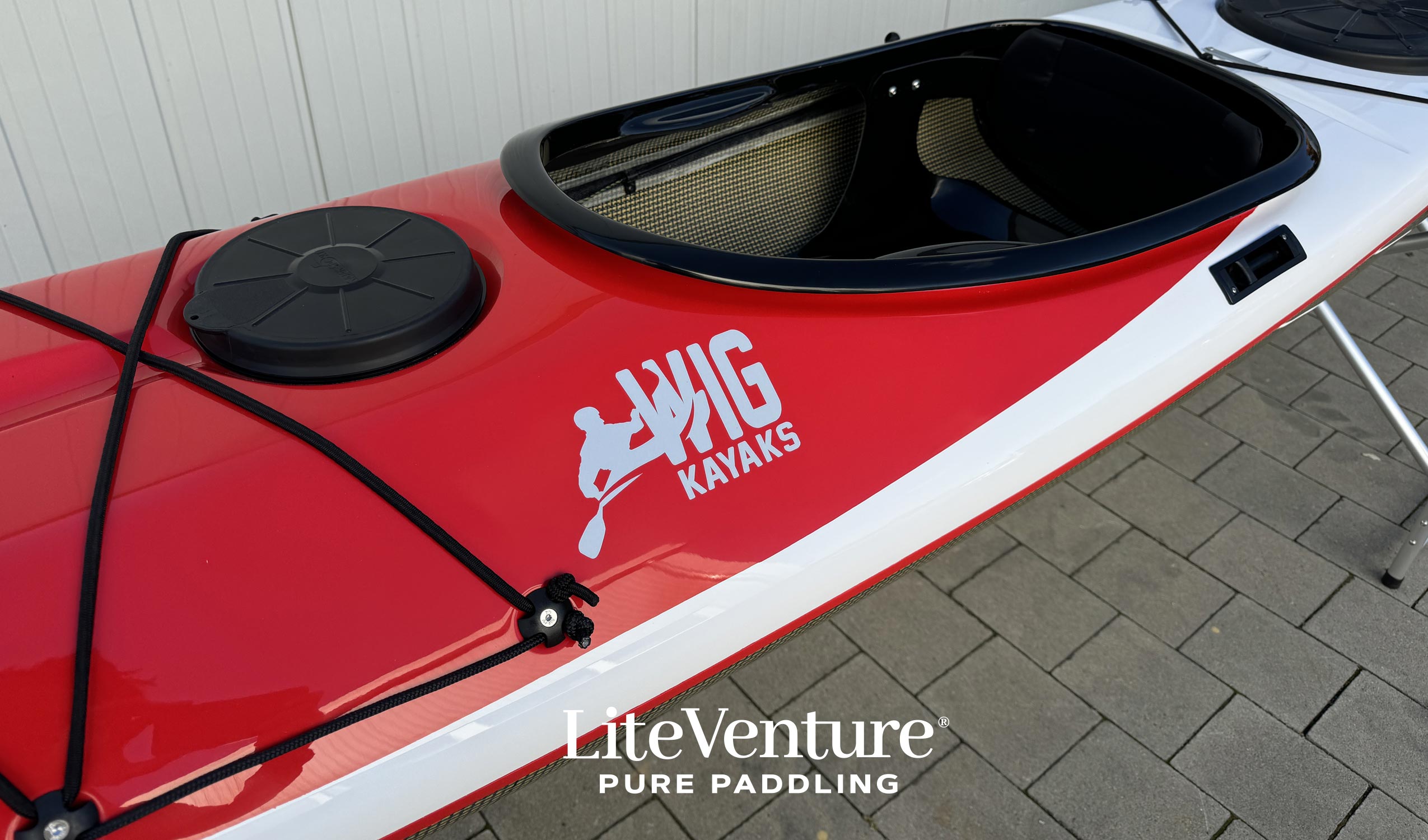 Cayman 480-Carbon/Kevlar Layup-White/Red