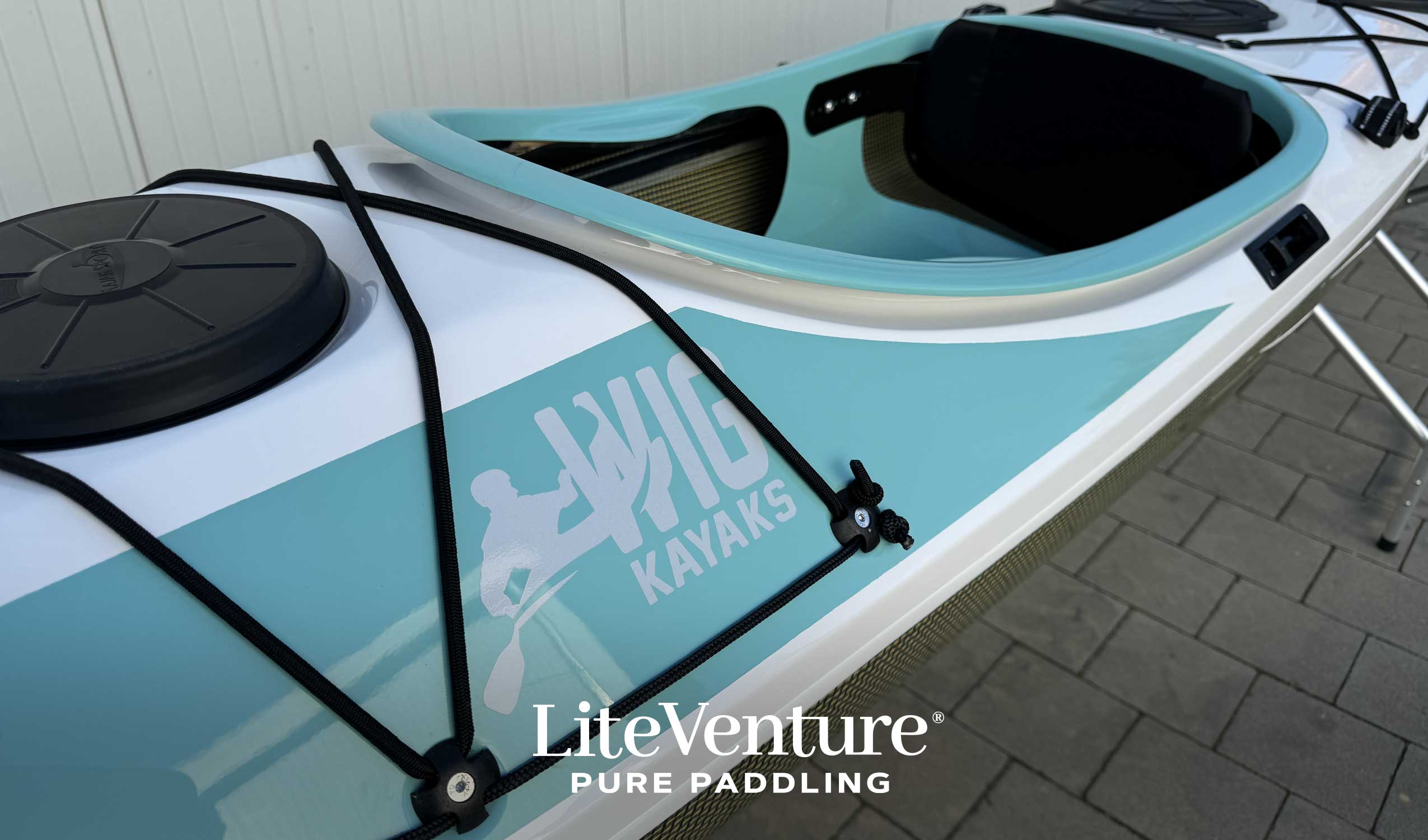 Mira 485 - Stratificazione in carbonio/kevlar - Bianco/Turchese