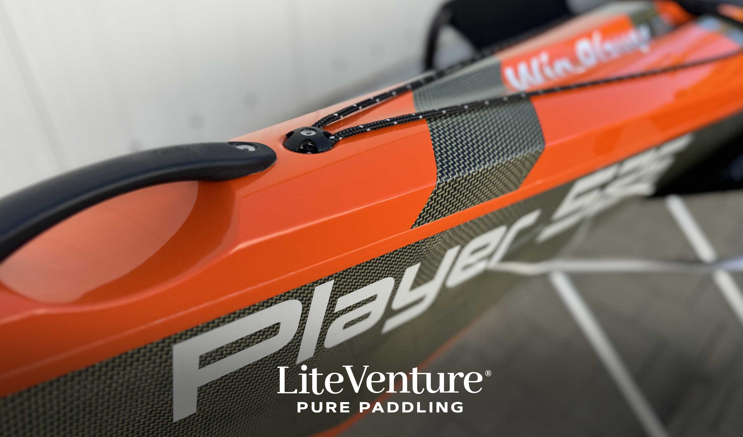 Player 505-C/K Layup-Orange/Carbon-Kevlar