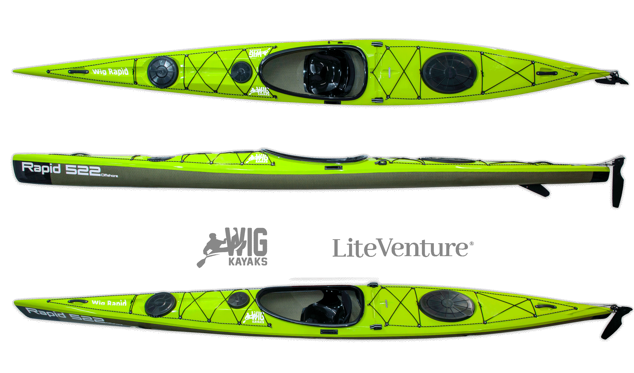 Rapid 522-C/K Layup-Acid Green-/CarbonKevlar