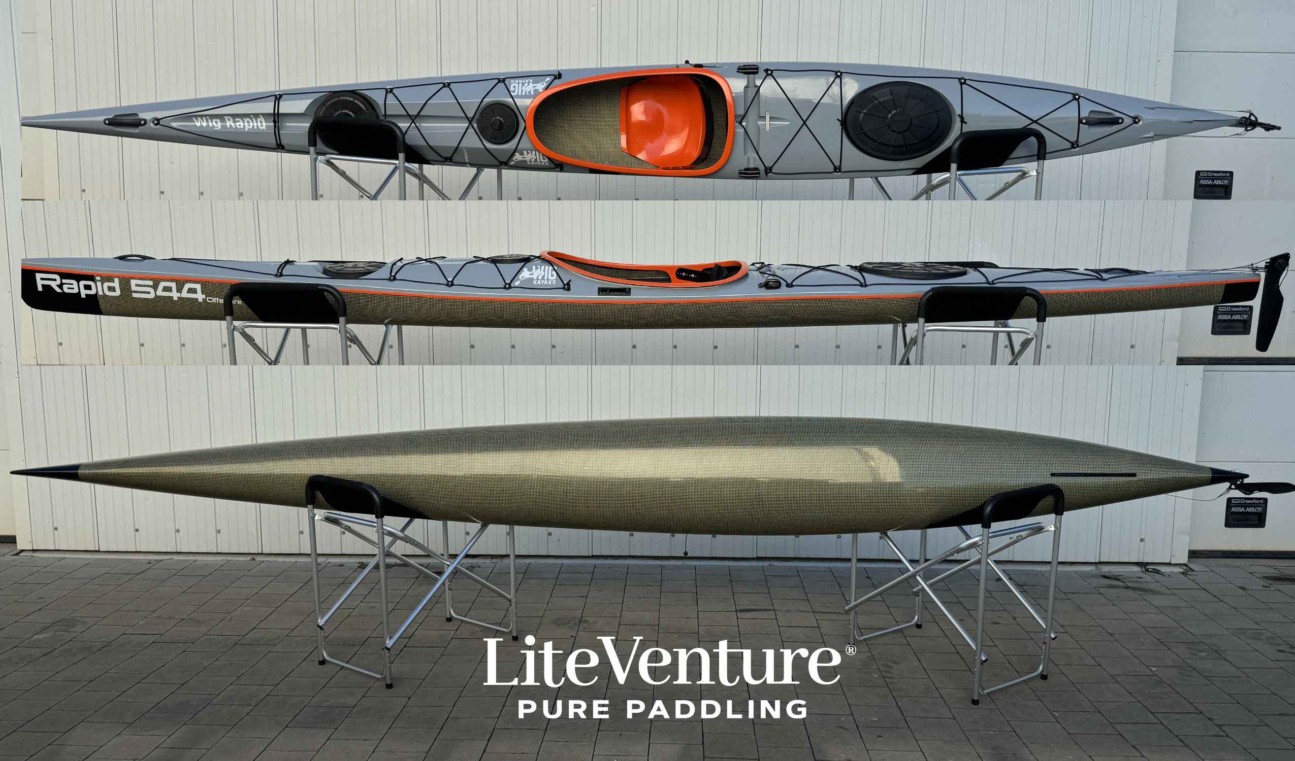 Rapid 544-Carbon-Kevlar Layup-Grey/Orange