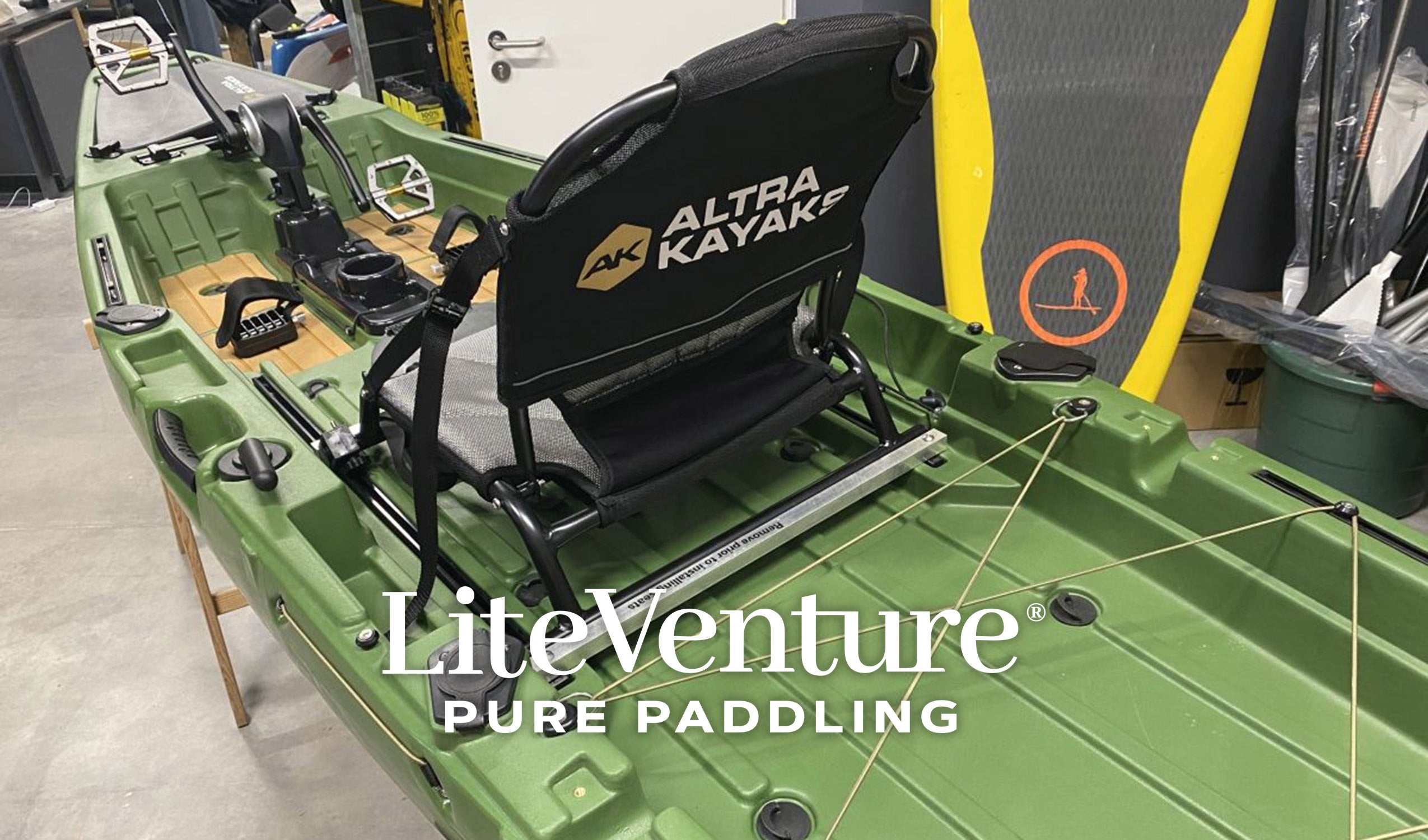 Promotion PD 320-vert : kayak + siège pivotant jusqu'au 10 mars