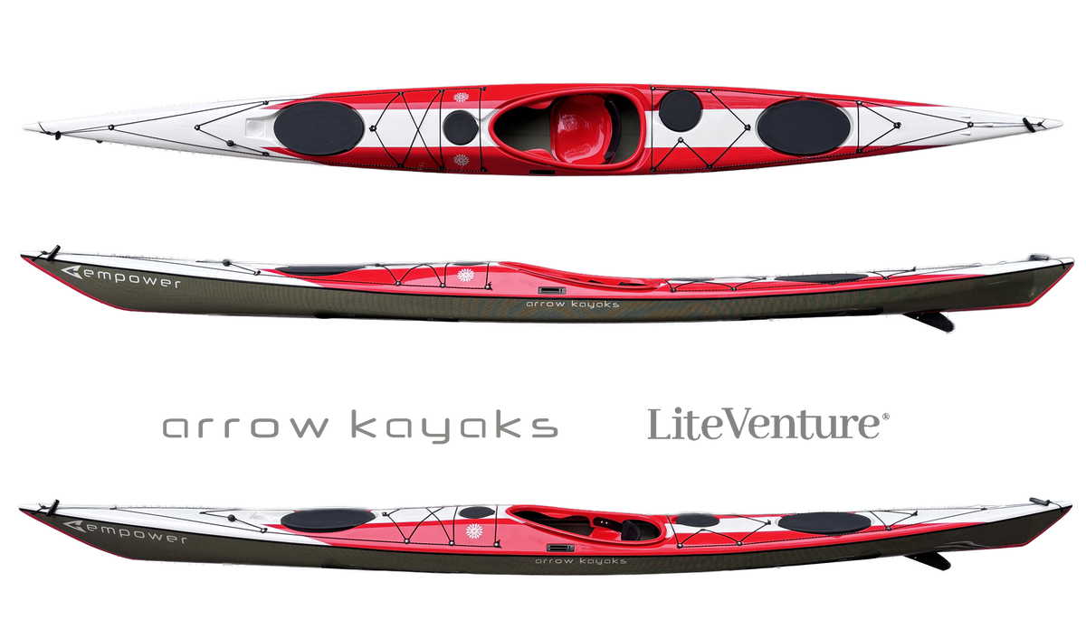 Arrow Empower-Carbon/Kevlar Layup-Red/White