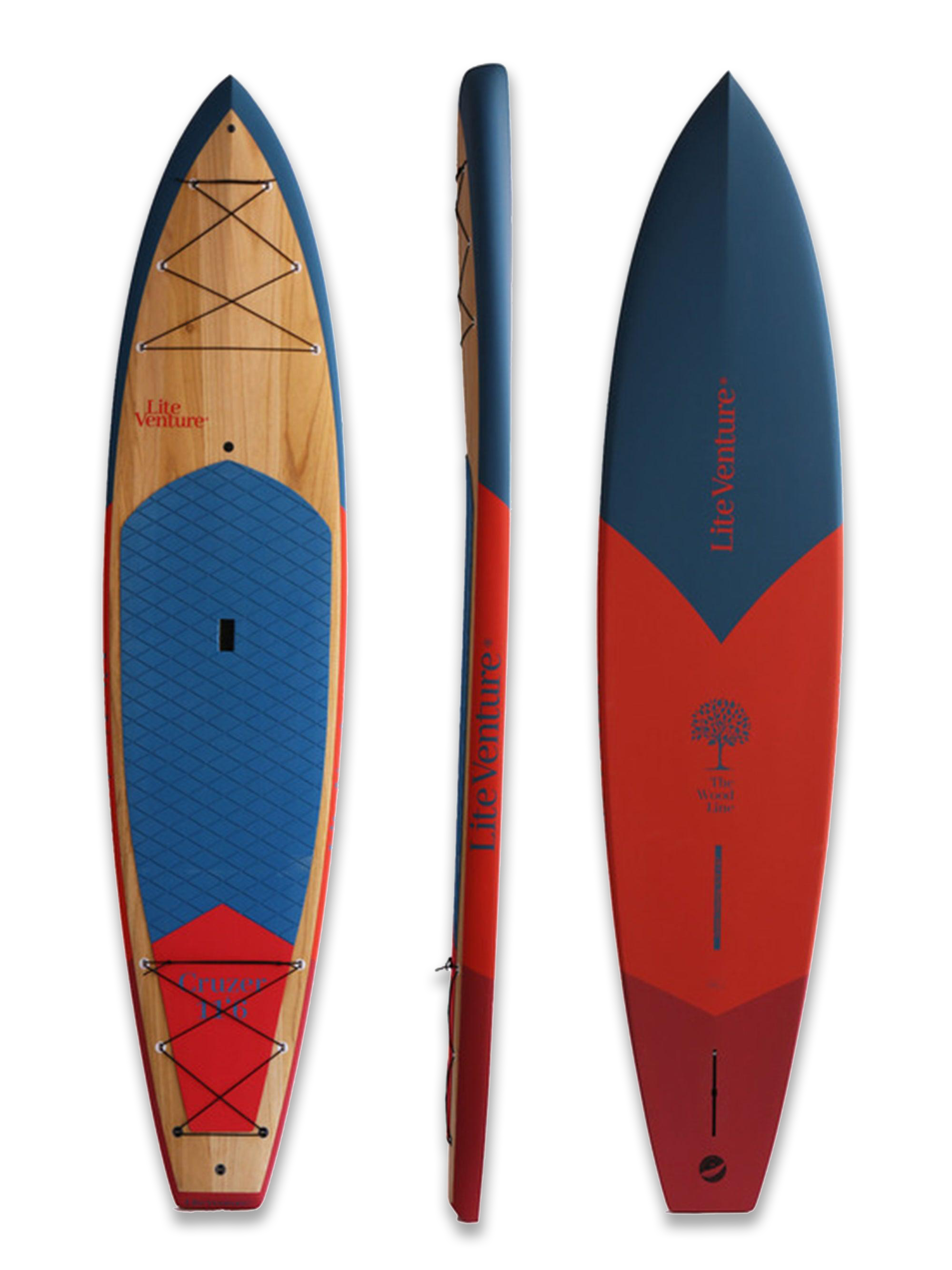Cruzer-11'6" x 30"-choice 1B-blue red