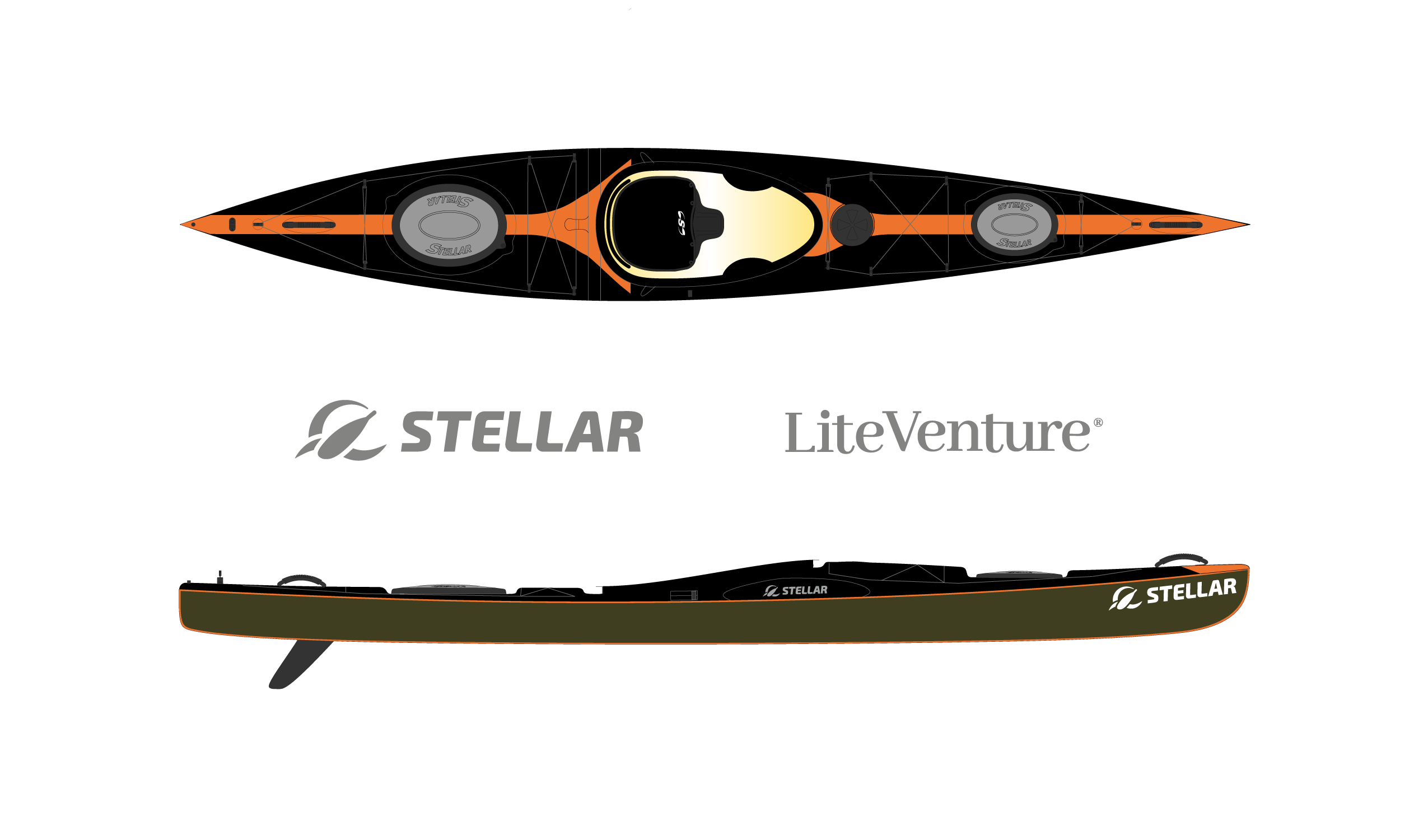S14 G2-Multisport-nero arancione