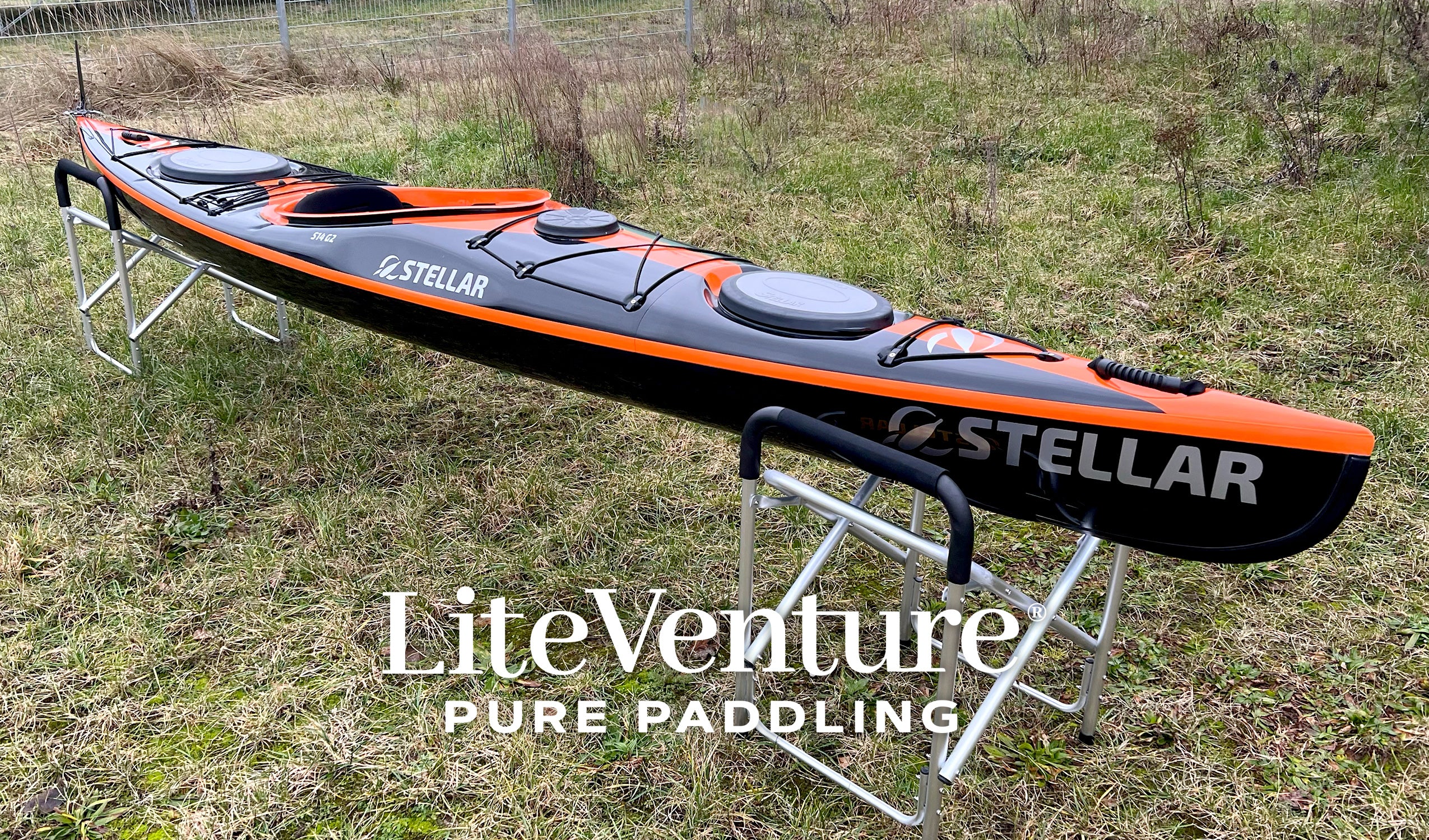 ST19 Mod-Multisport, teilbar-Tandem/Solo-schwarz orange