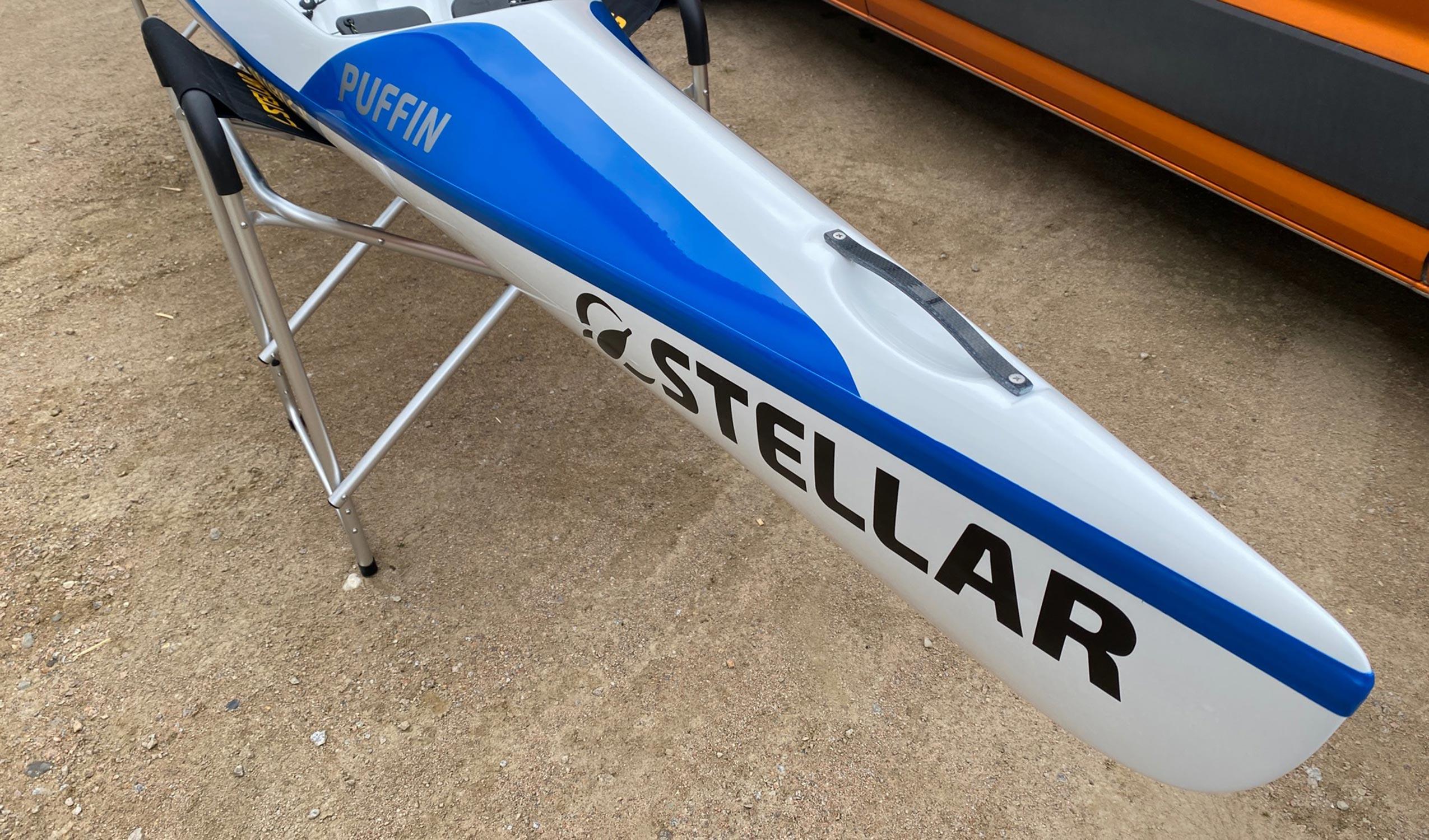 Produktbild von Kajak " S14S G2 Advantage-blau weiß " der Marke STELLAR Lightweight für 2690.00 €. Erhältlich online bei Lite Venture ( www.liteventure.de )