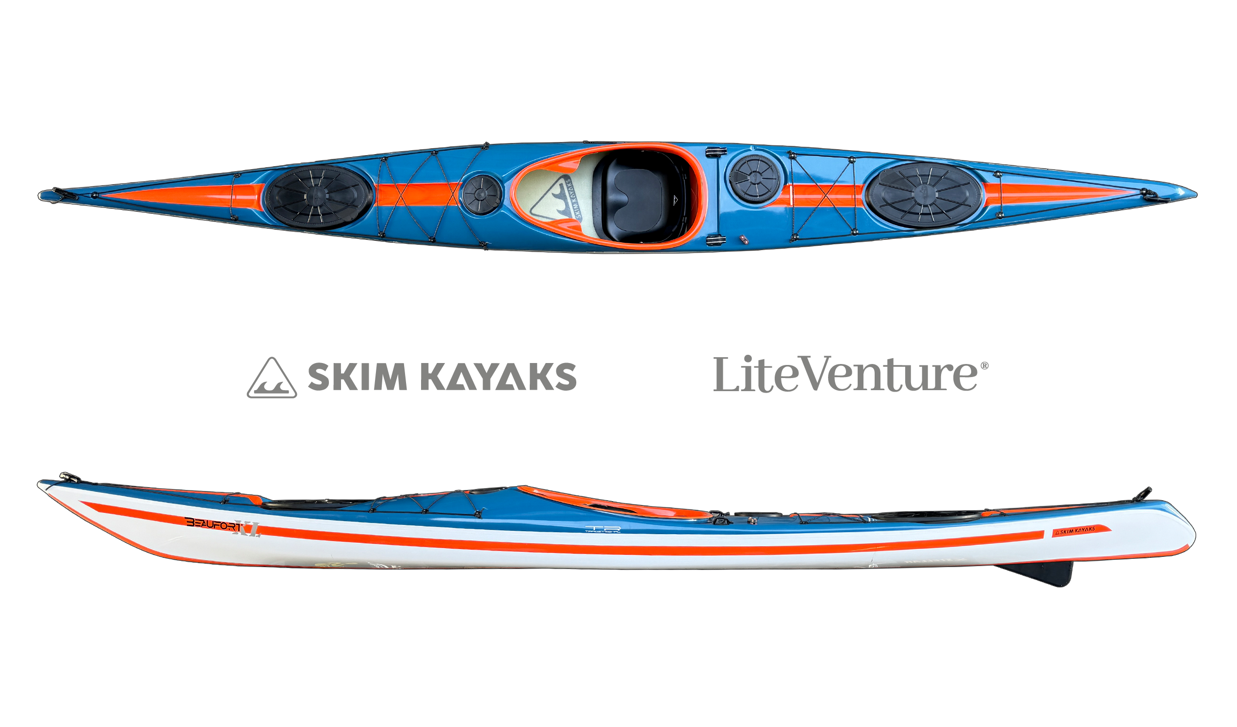 Beaufort XL-Rockhopper-azurblau orange